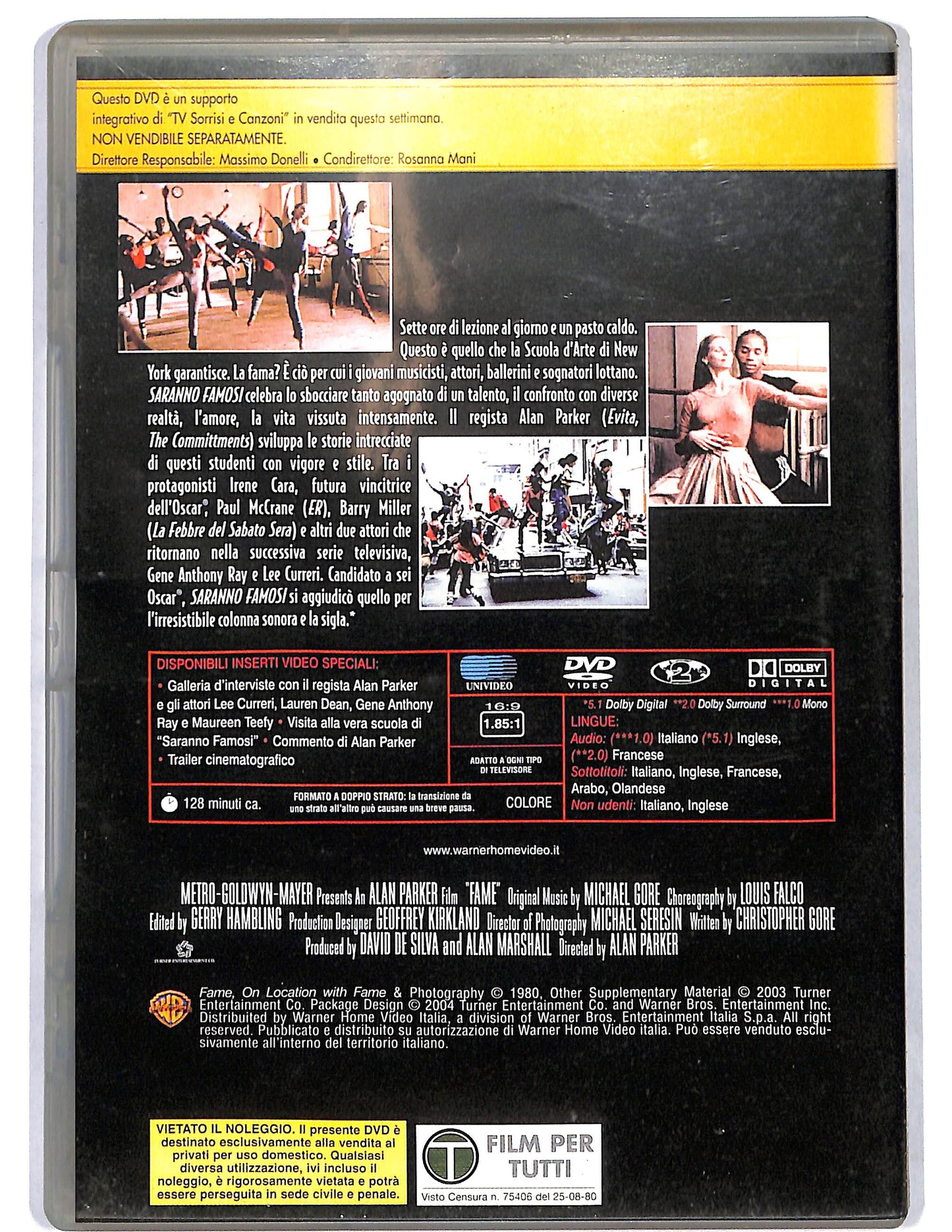 EBOND Saranno famosi EDITORIALE DVD DB778164