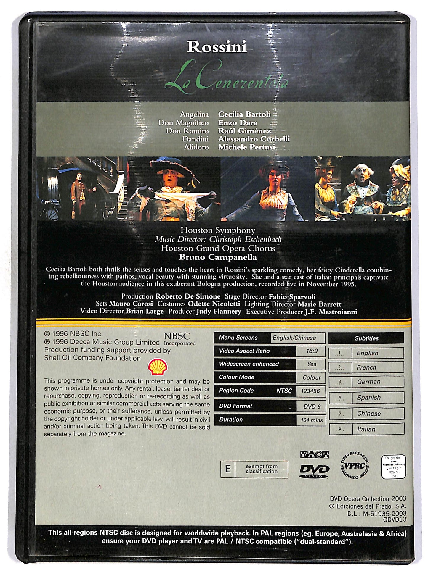 EBOND Rossini - La cenerentola - Campanella EDITORIALE DVD DB778168