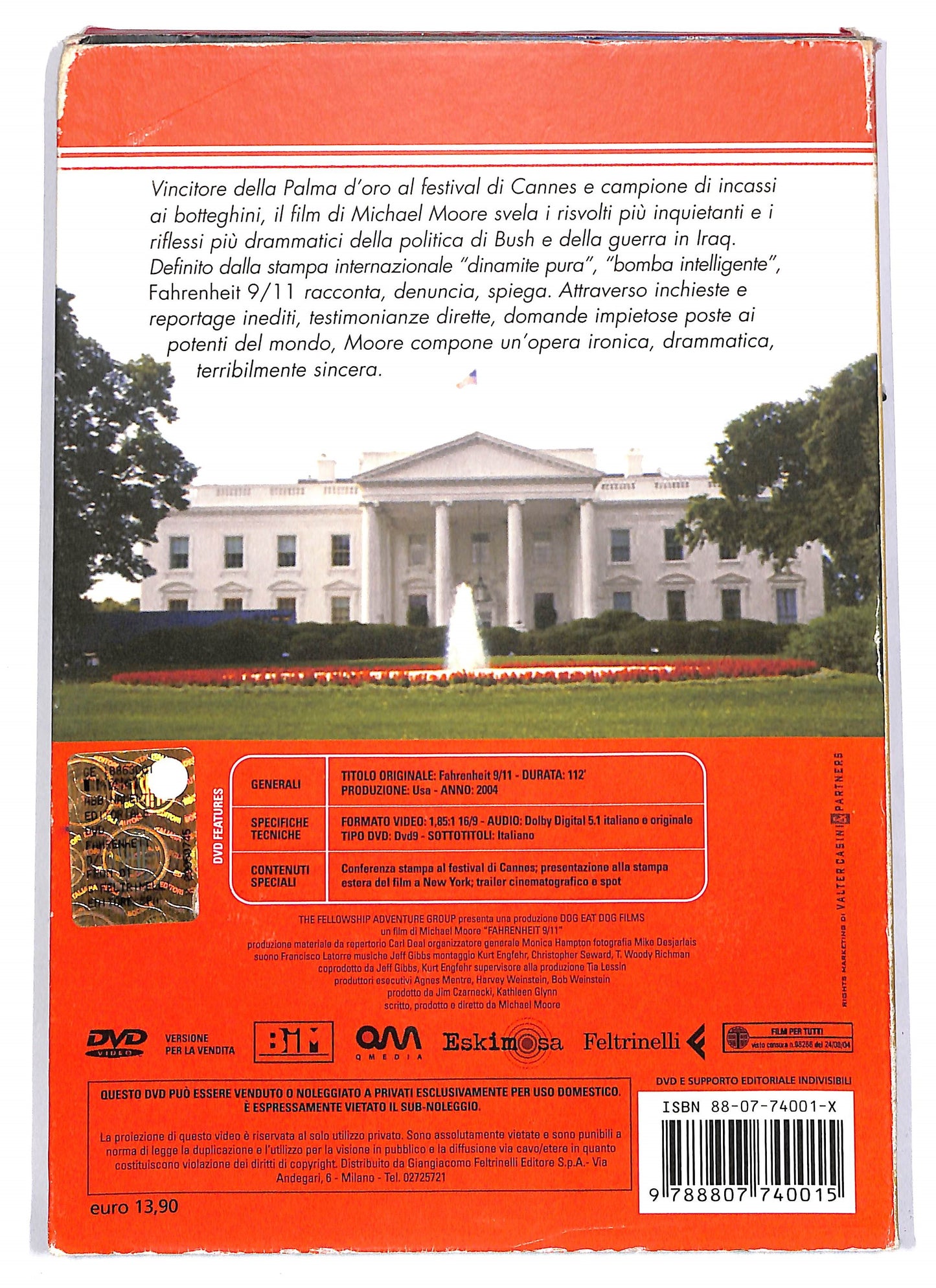 EBOND Fahrenheit 9/11 (Dvd + Libro) DIGIPACK DVD DB778640