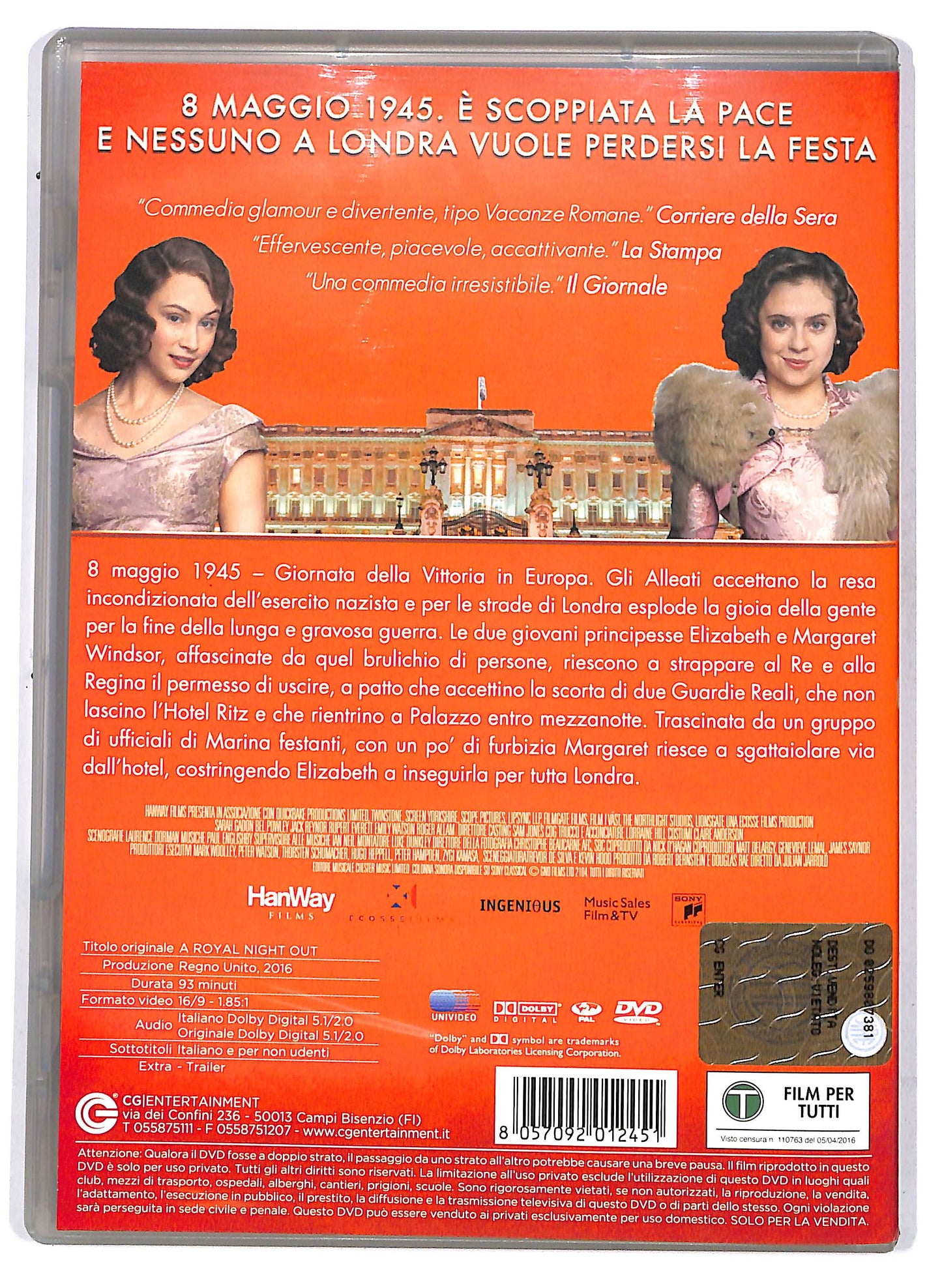 EBOND Una notte con la regina DVD DB778642