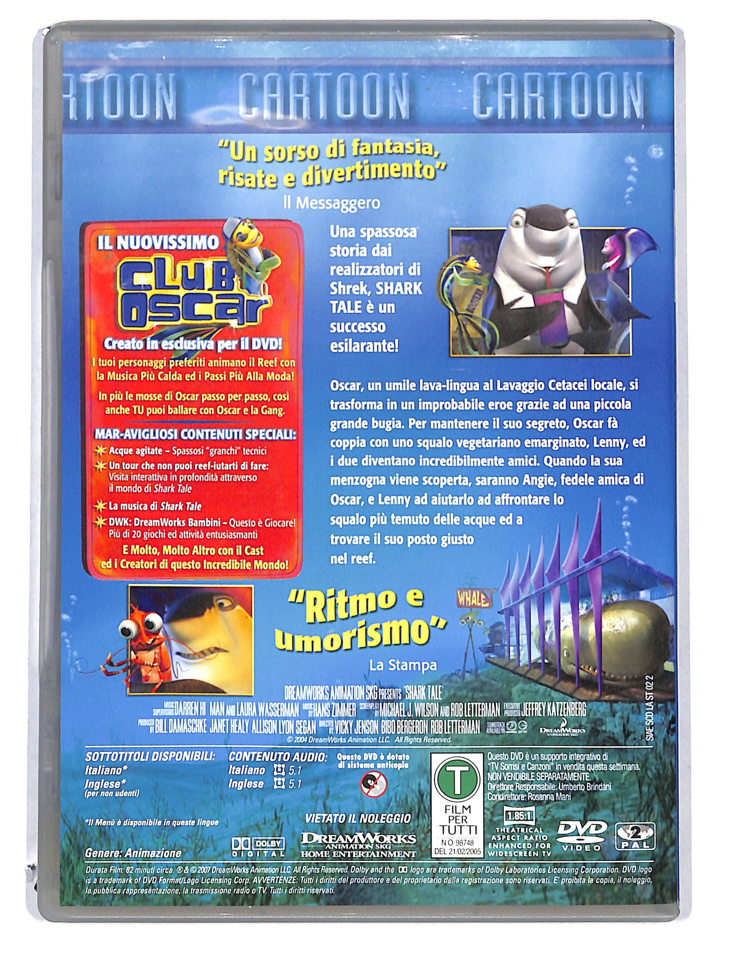 EBOND Shark Tale EDITORIALE DVD DB778831