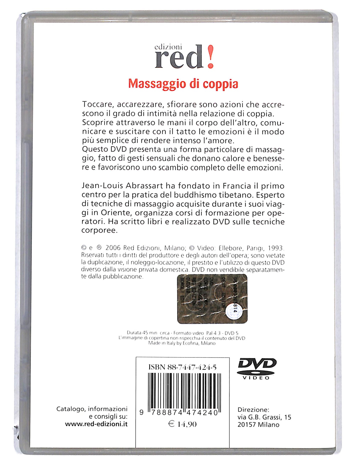 EBOND Massaggio Di Coppia DVD DB778834