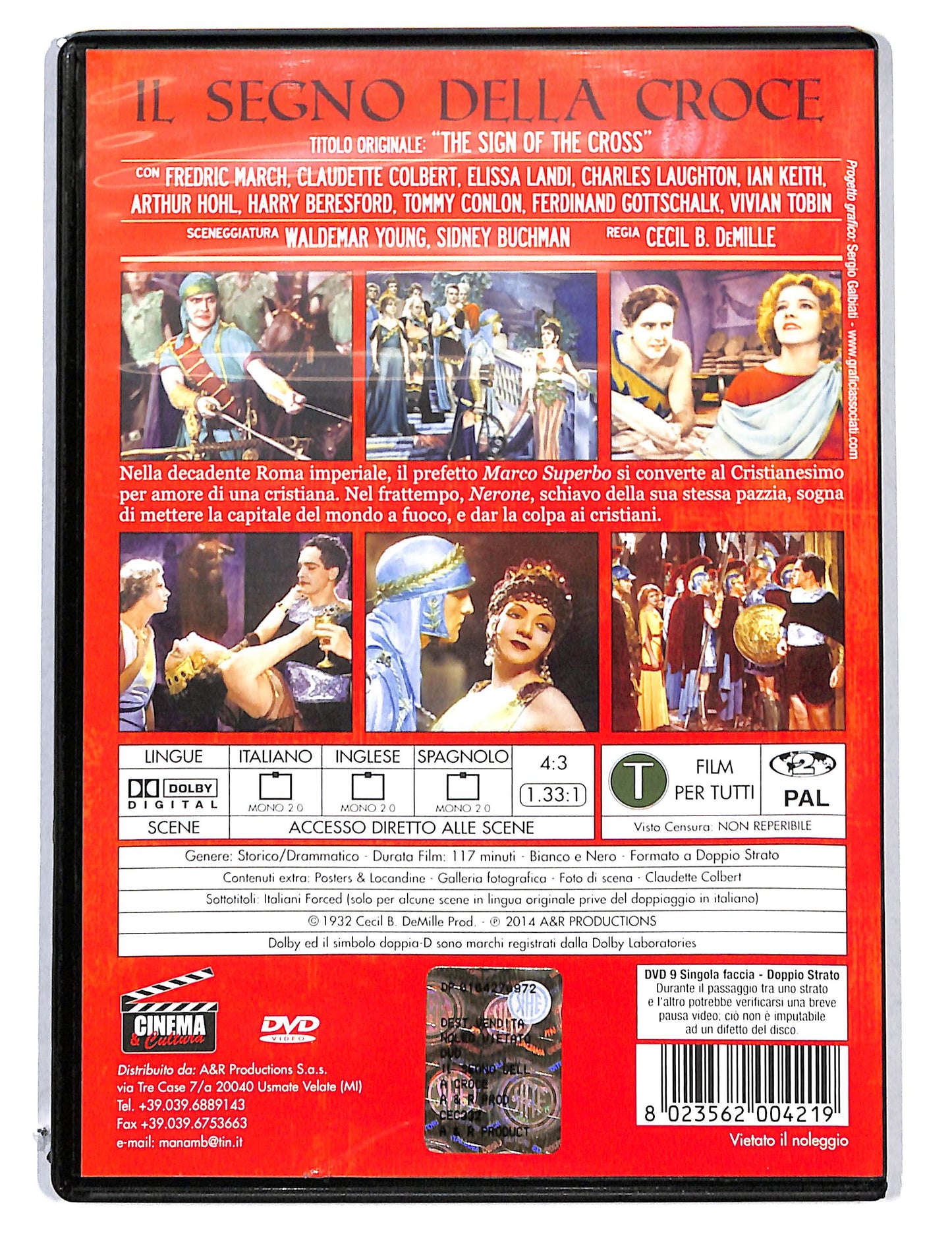 EBOND Il Segno Della Croce DVD DB778836