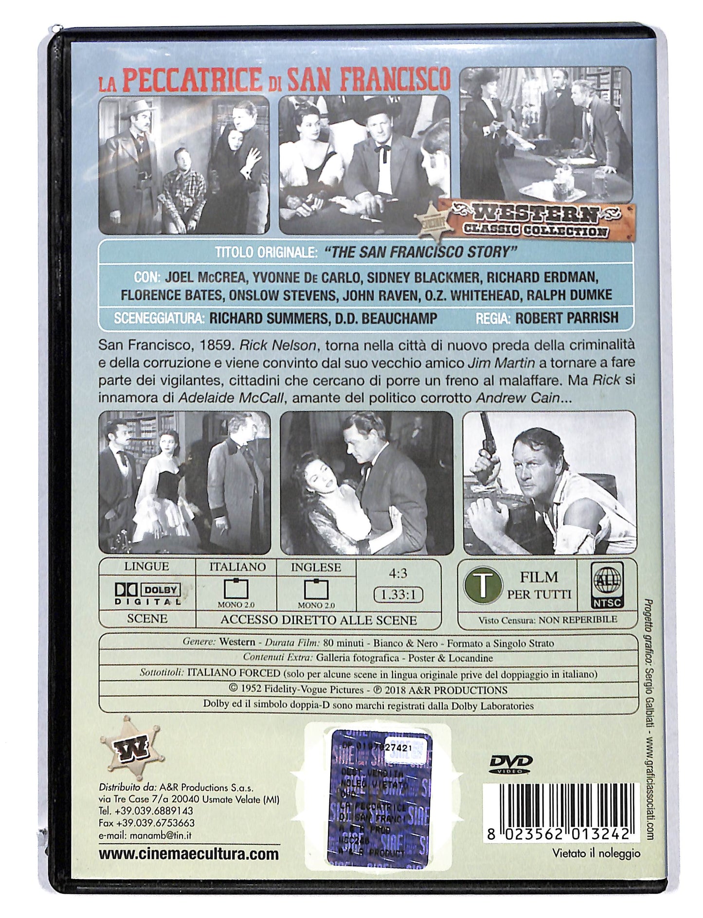 EBOND La peccatrice di San Francisco DVD DB778838