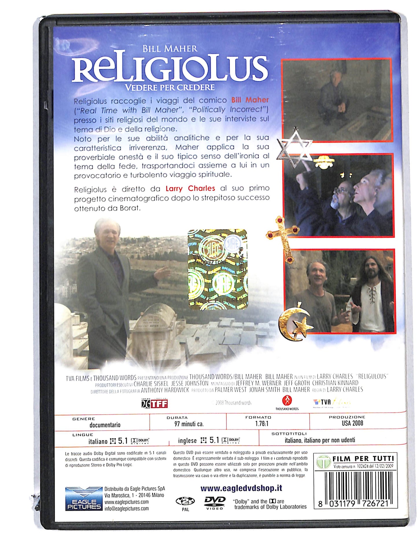 EBOND Religiolus NOLEGGIO DVD DB778862