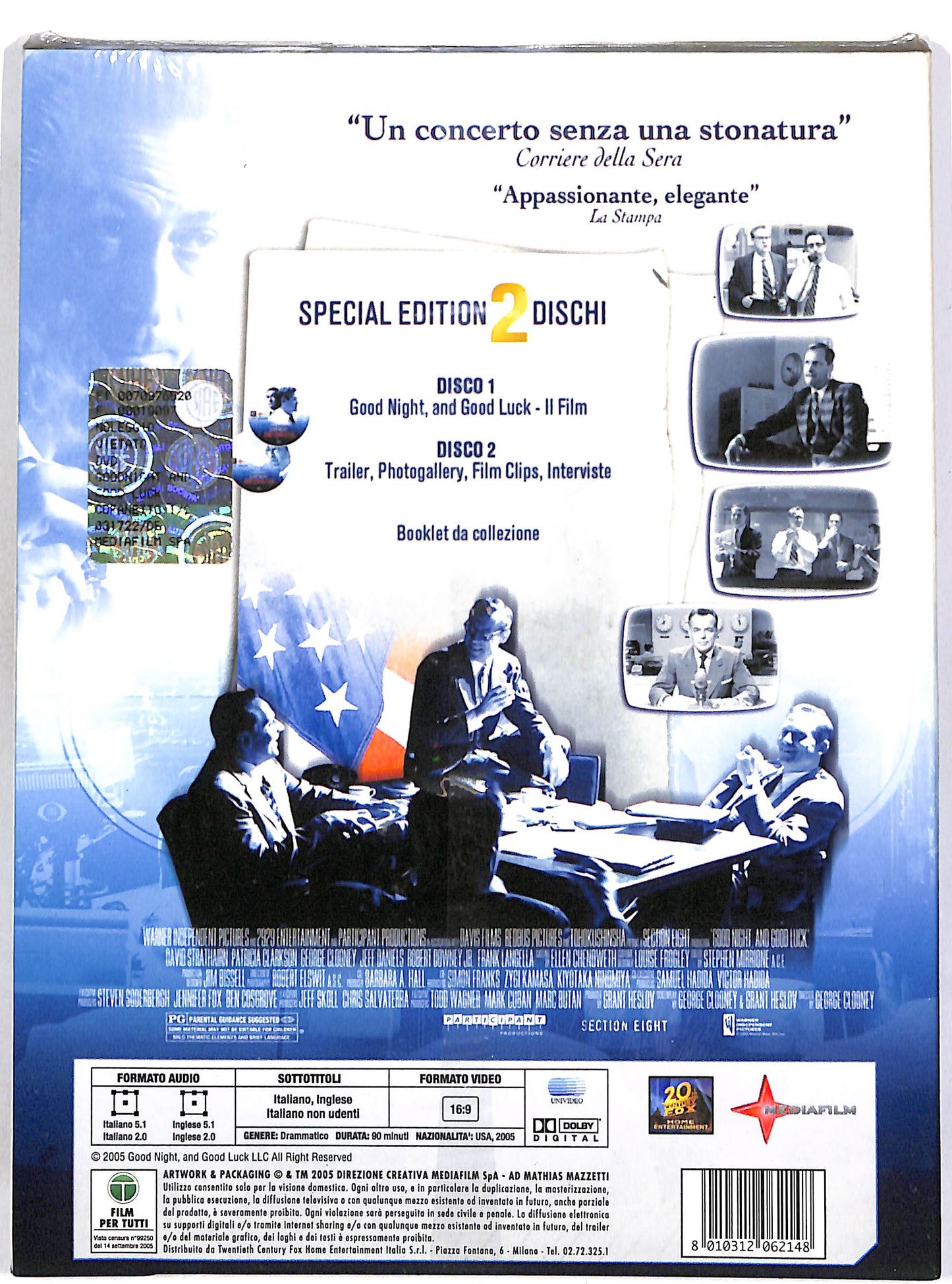 EBOND Good Night, and Good Luck. (2 dischi) DIGIPACK DVD DB778903