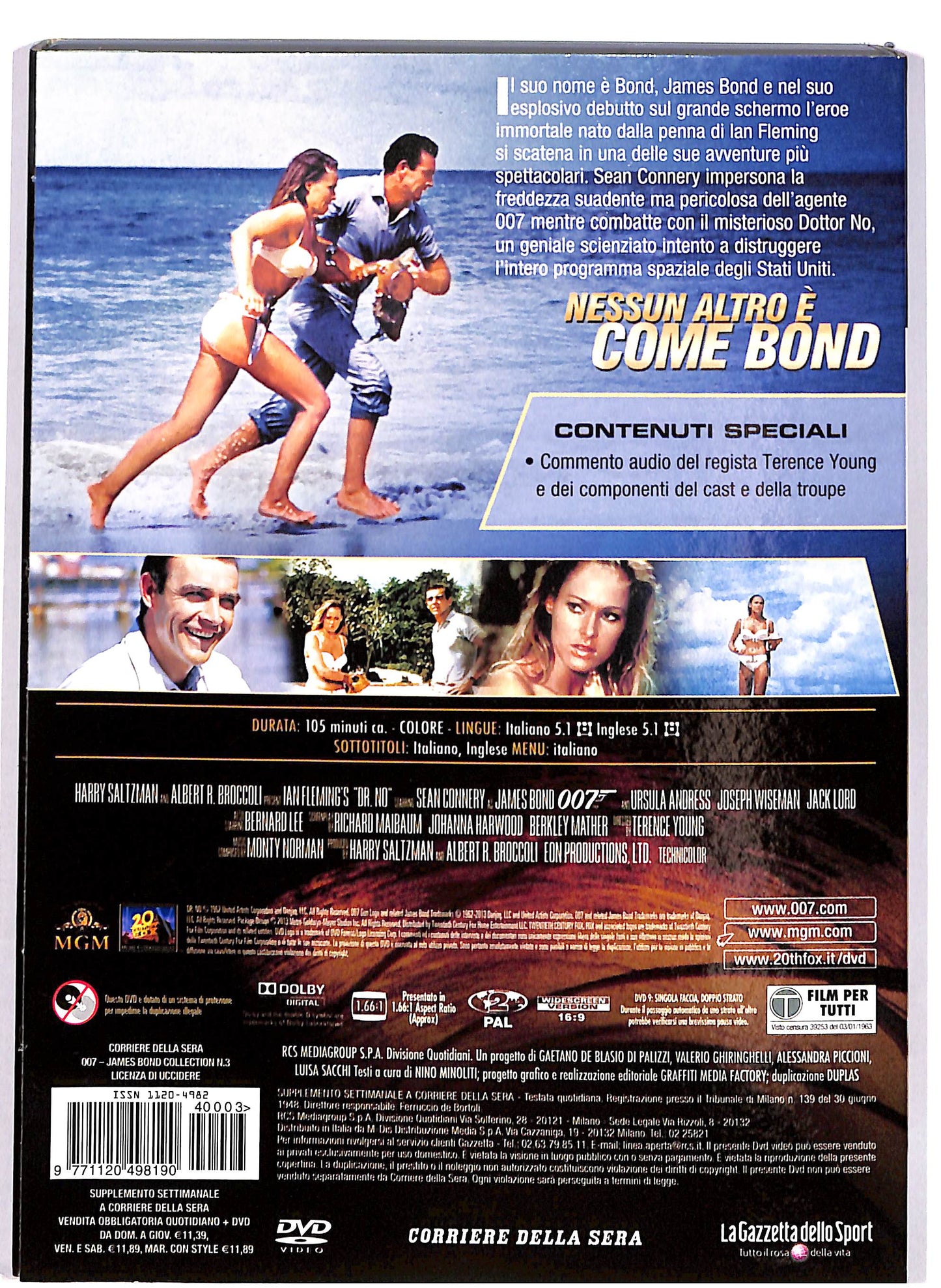 EBOND 007 - Licenza di uccidere vol.3 EDITORIALE DVD DB778916