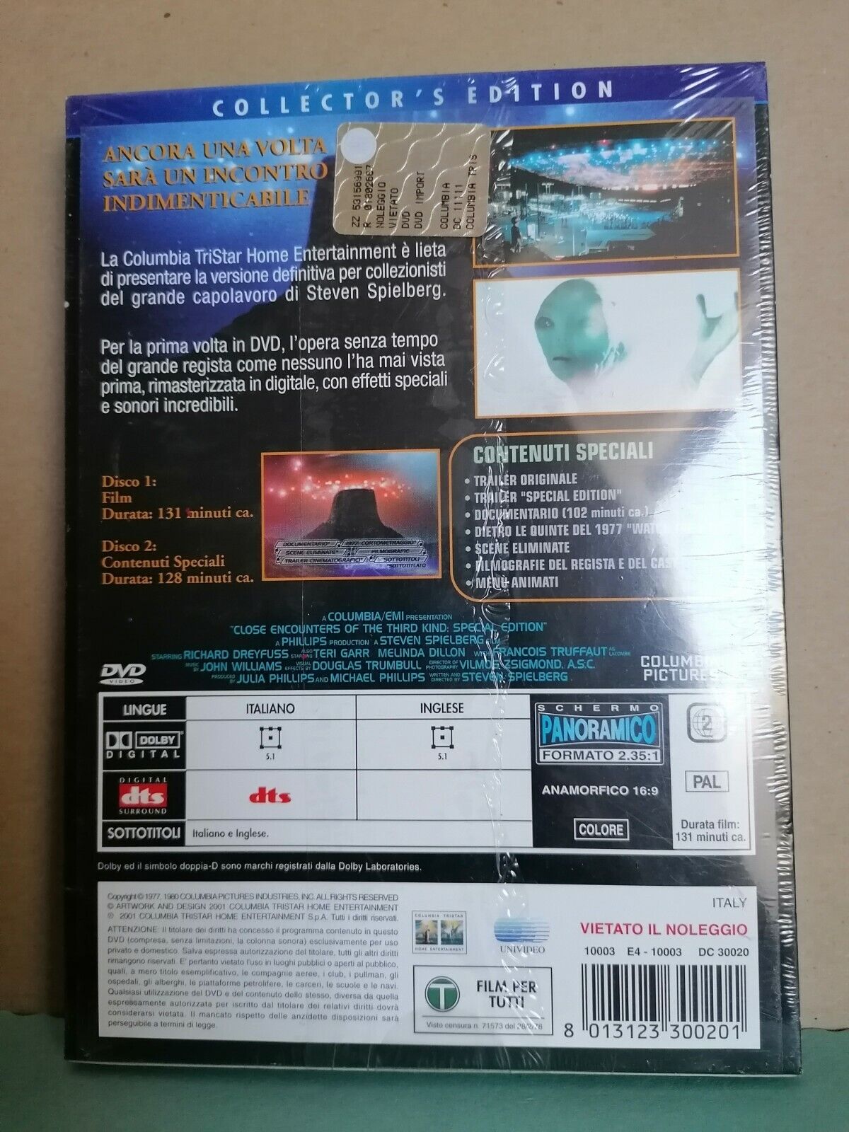 EBOND Incontri Ravvicinati Del Terzo Tipo DVD DB779142