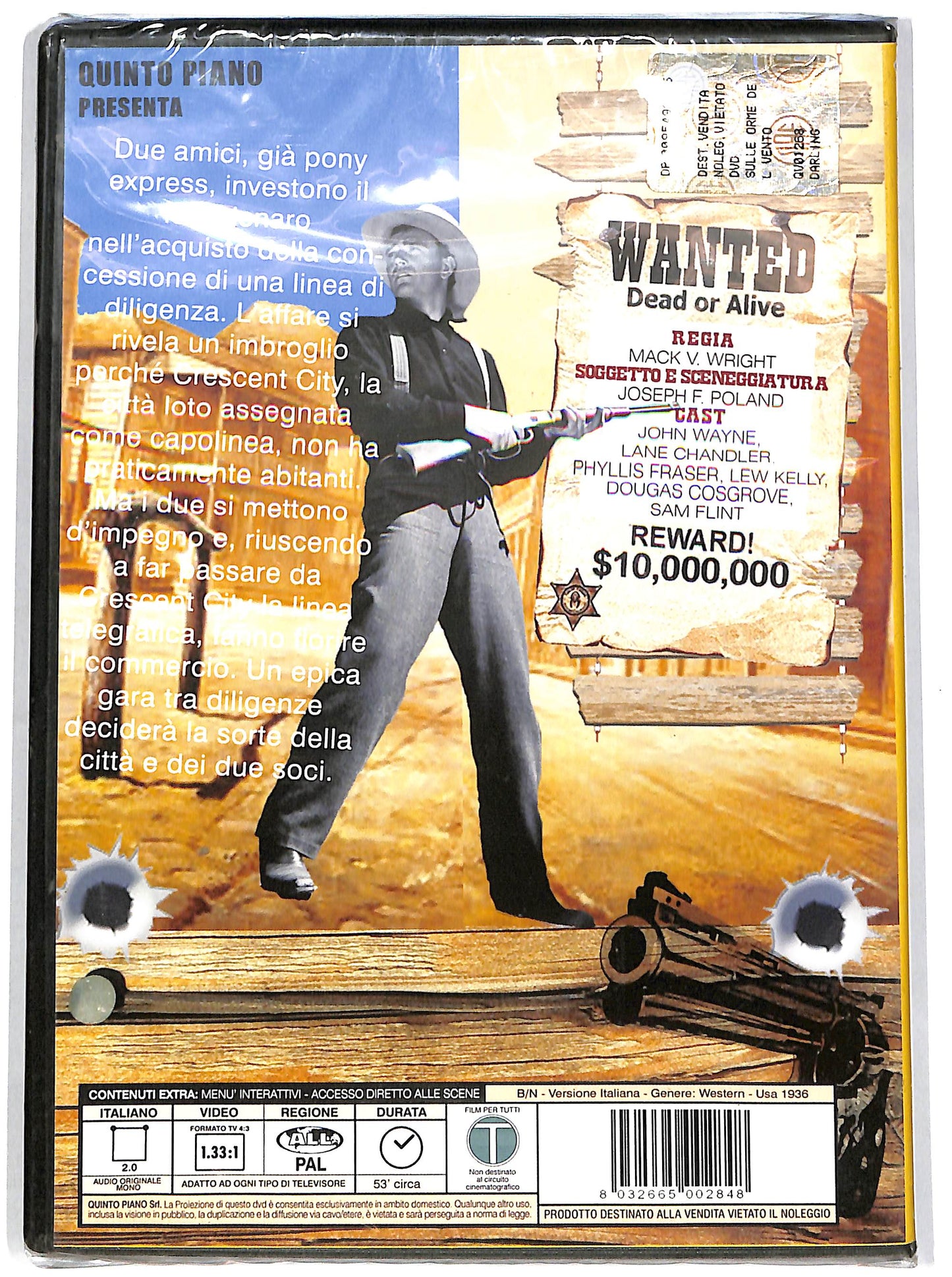 EBOND Sulle orme del vento (John Wayne Collection) DVD DB779159