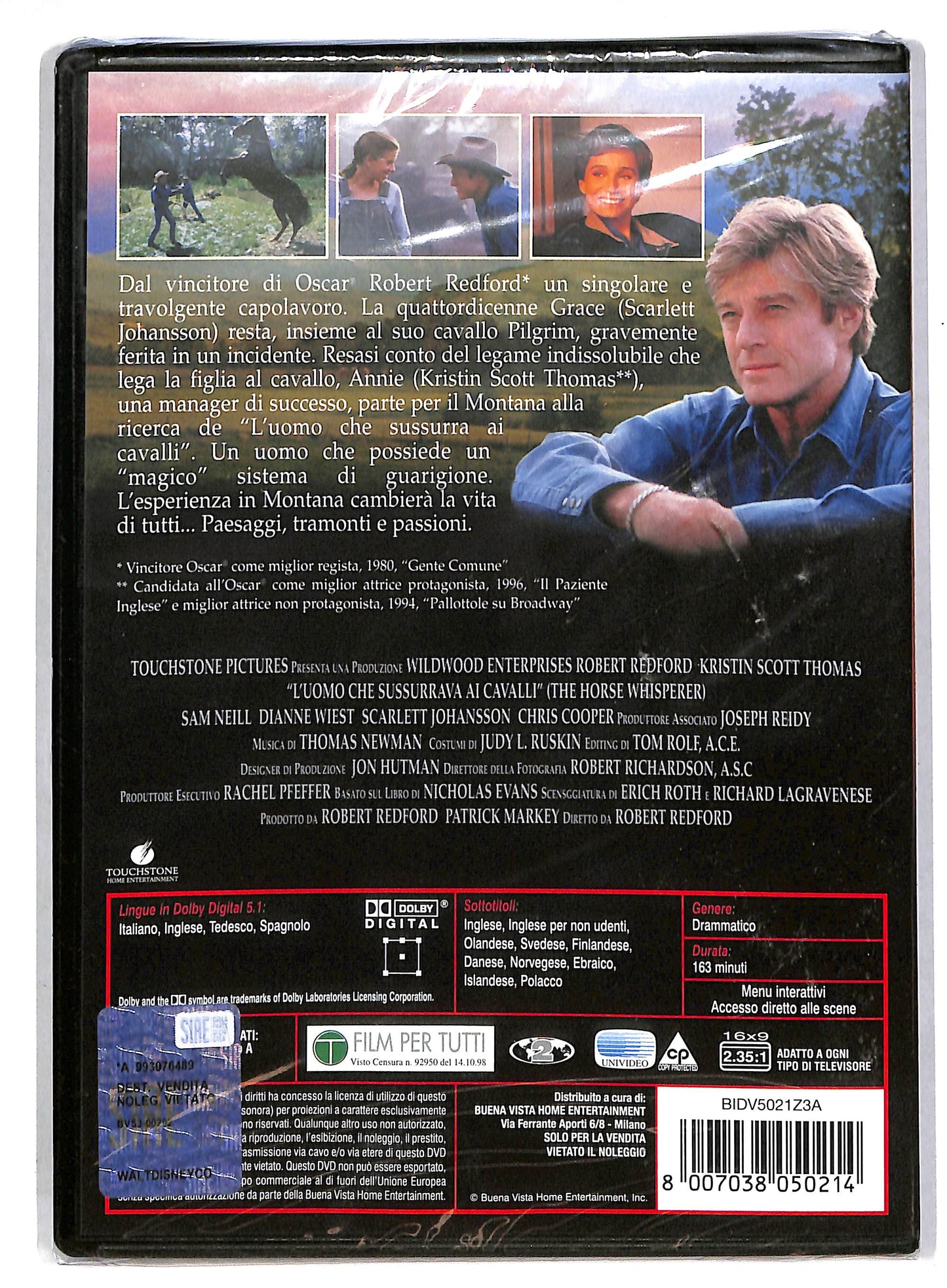 EBOND L'uomo Che Sussurrava Ai Cavalli DVD DB779215