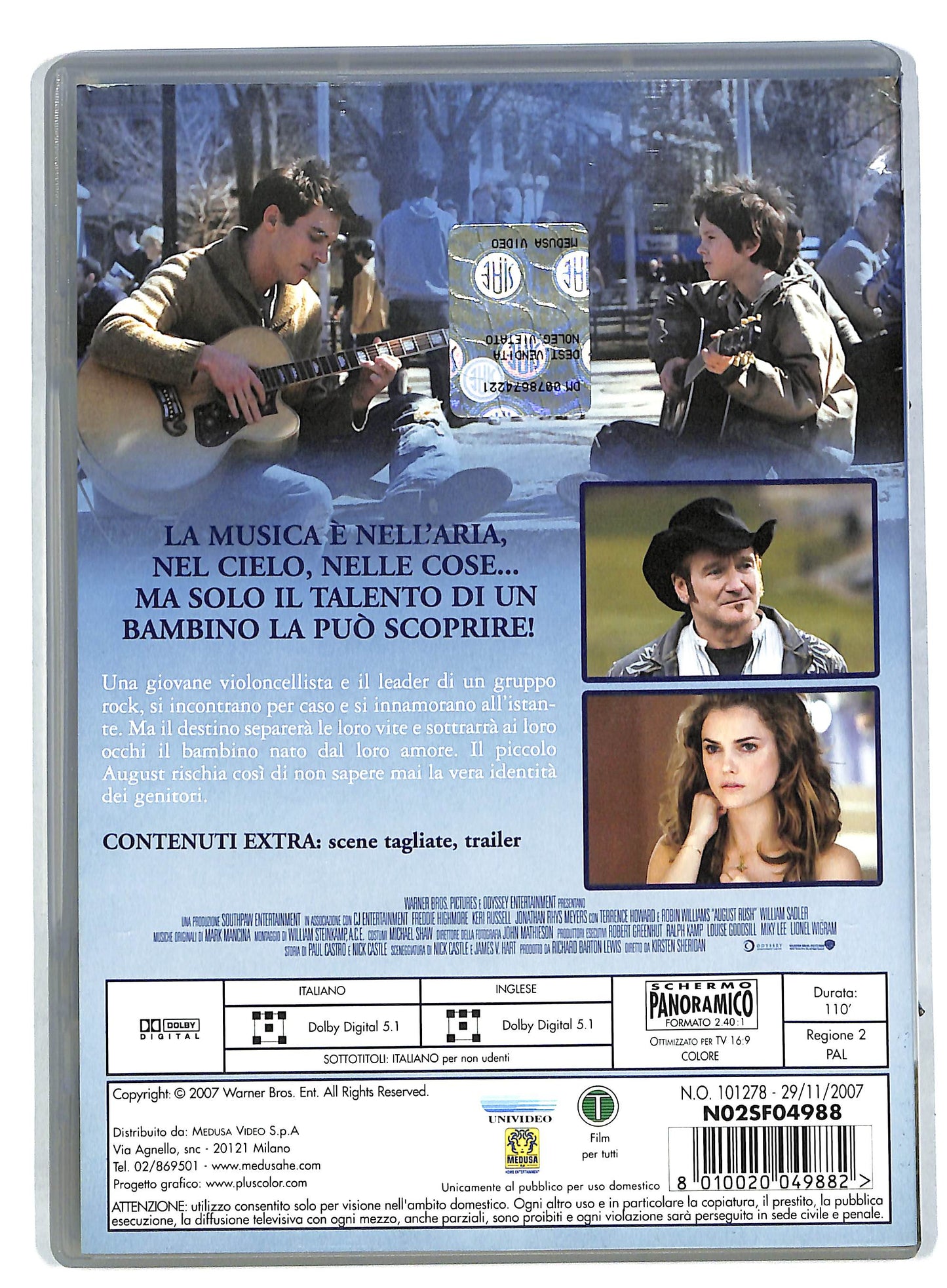 EBOND La Musica Nel Cuore - August Rush NOLEGGIO DVD DB779225