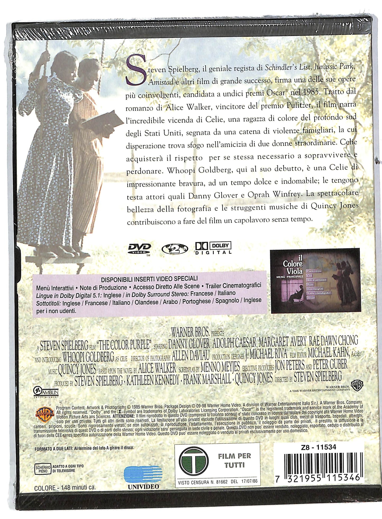 EBOND Il colore viola SNAPPER DVD DB779420