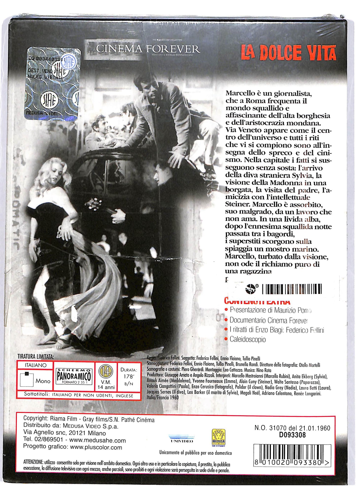 EBOND La dolce vita DVD DB779456