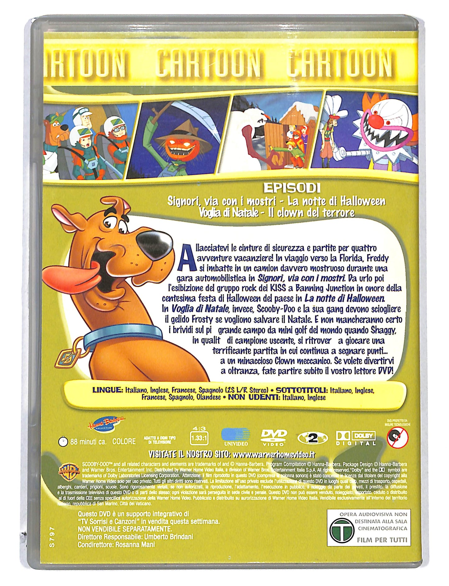 EBOND Scoby-doo - signori via con i mostri EDITORIALE DVD DB780104