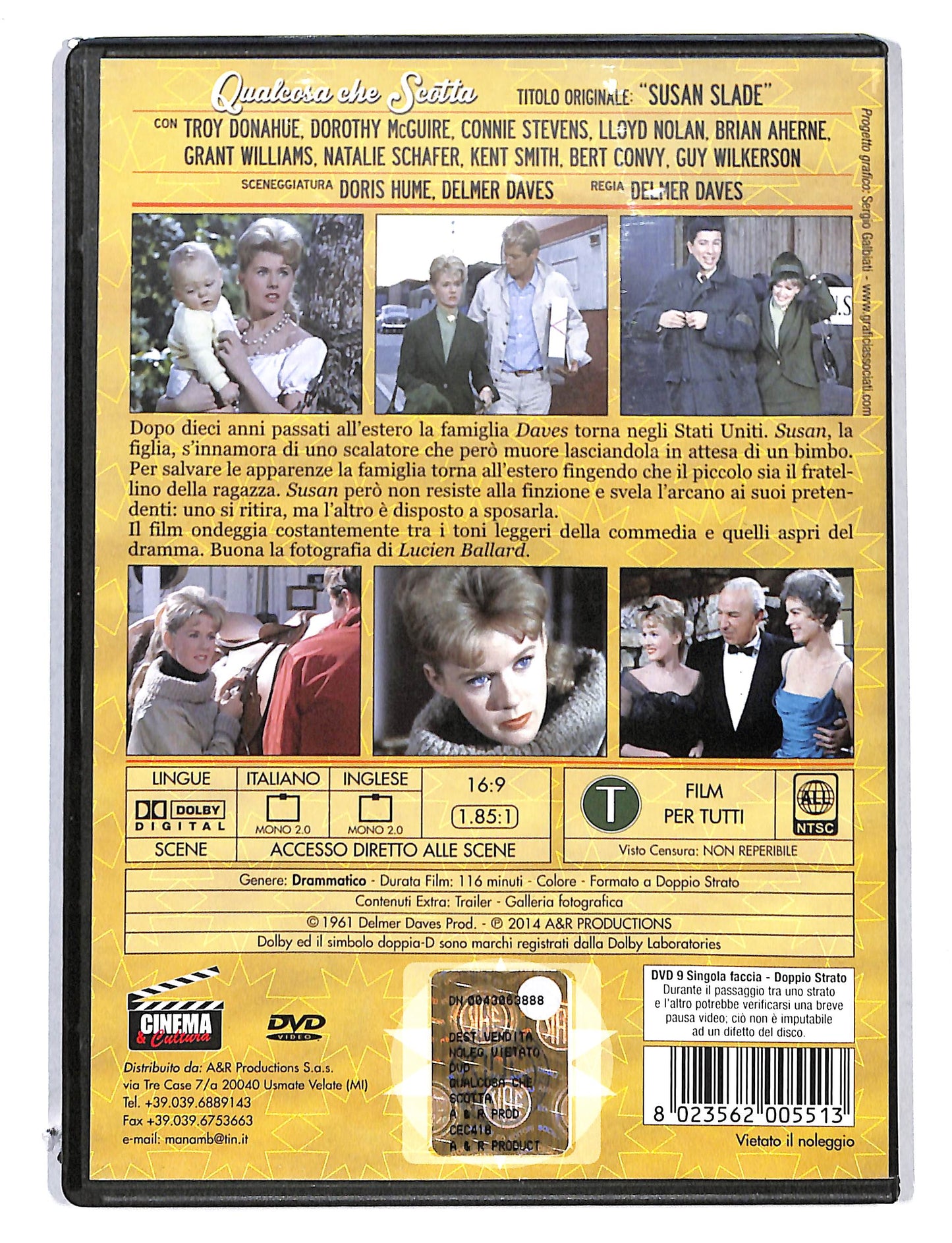 EBOND Qualcosa che scotta DVD DB780111