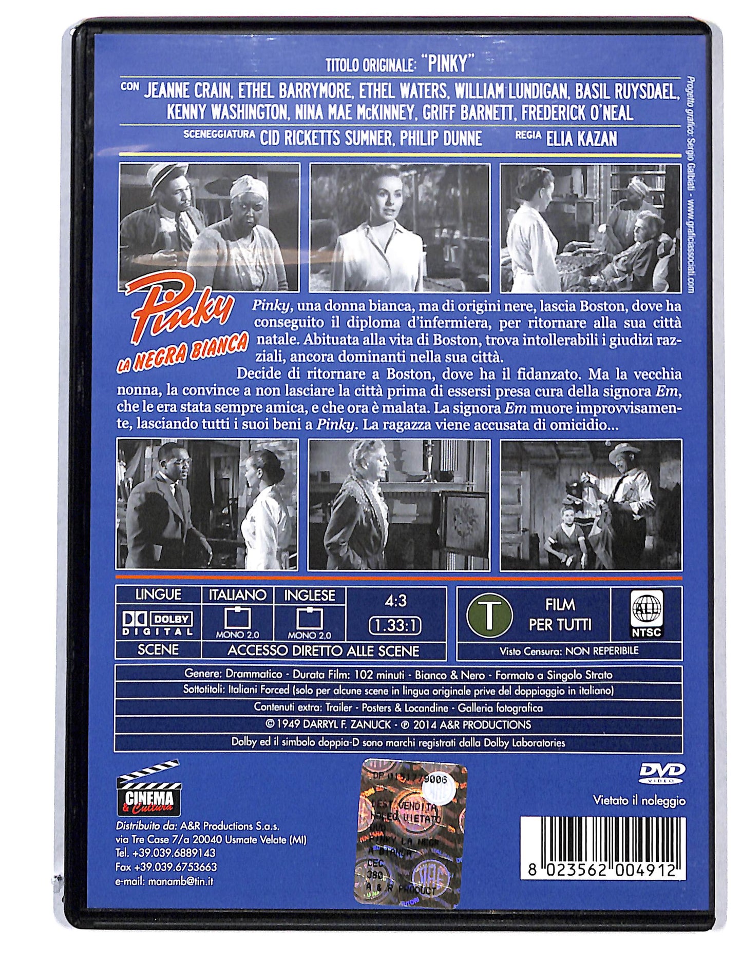 EBOND Pinky La Negra Bianca DVD DB780113