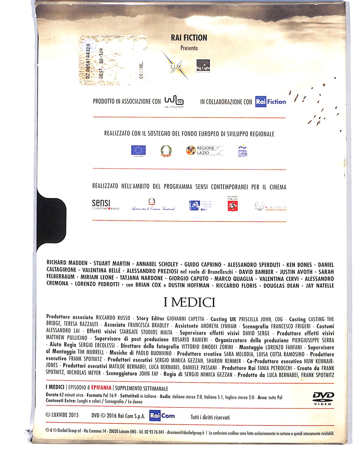 EBOND I Medici vol.8 Epifania EDITORIALE DVD DB780123