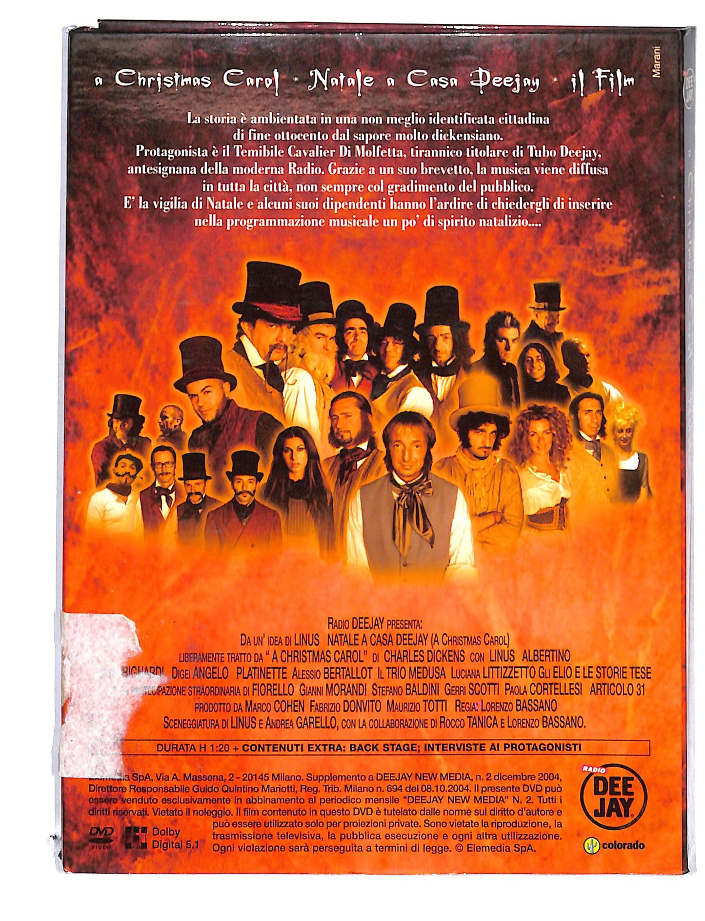 EBOND A christmas carol natale a casa deejay EDITORIALE DVD DB780127