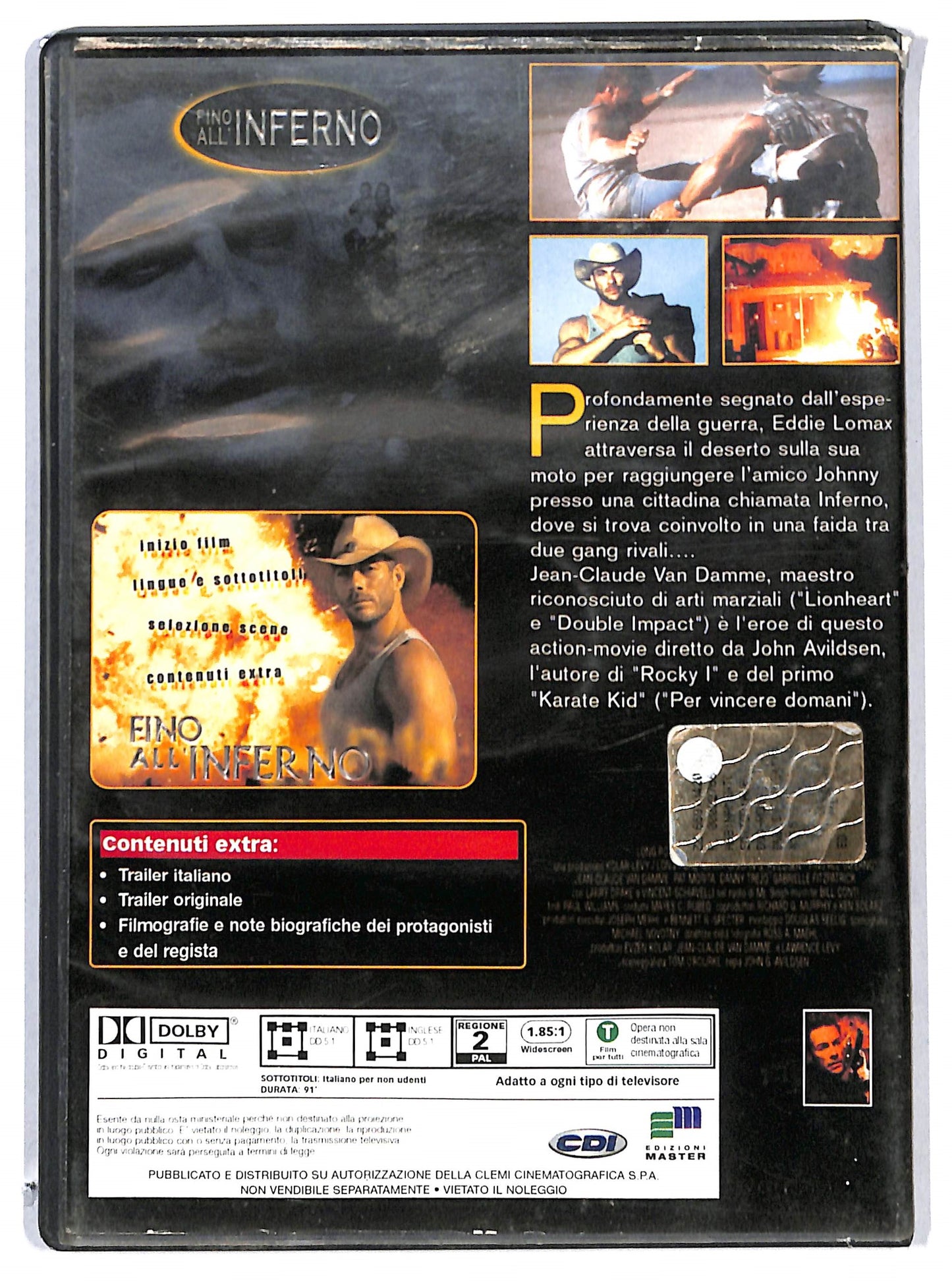 EBOND Fino all'inferno EDITORIALE DVD DB780143