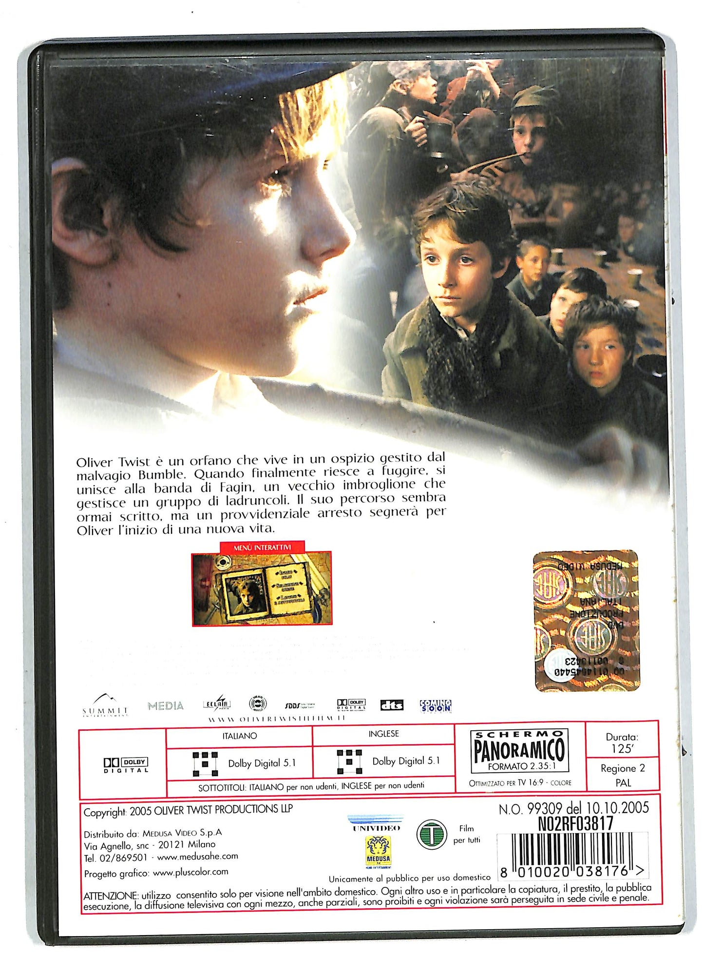 EBOND Oliver twist NOLEGGIO DVD DB780811