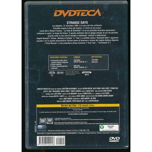EBOND Strange Days Editoriale DVD DB780849