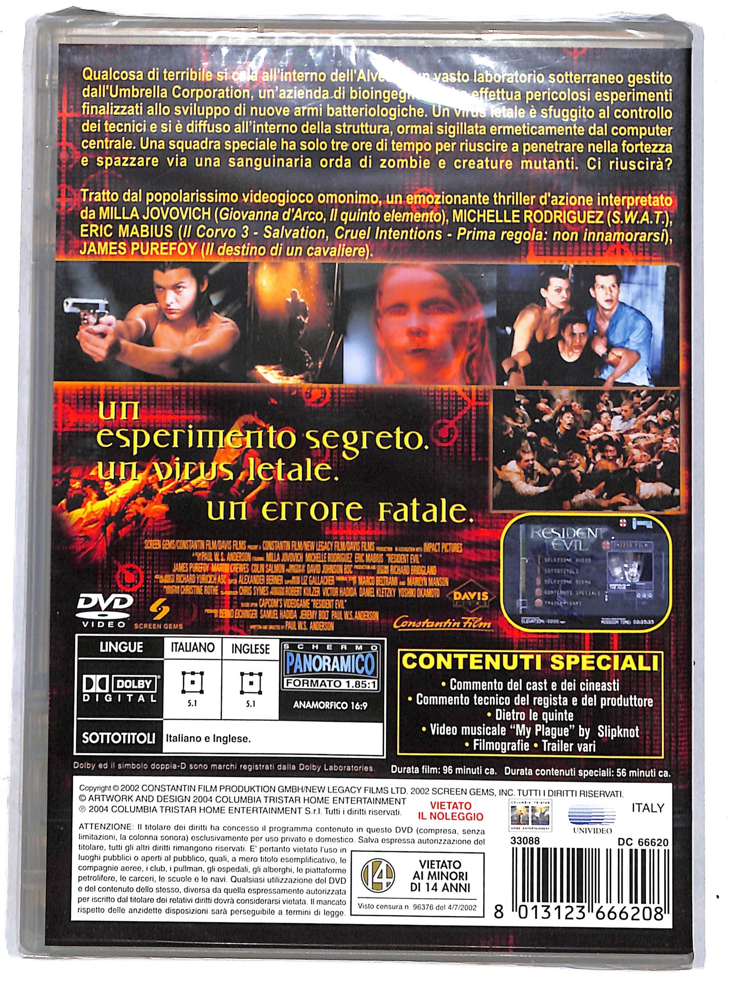 EBOND resident evil DVD DB780852