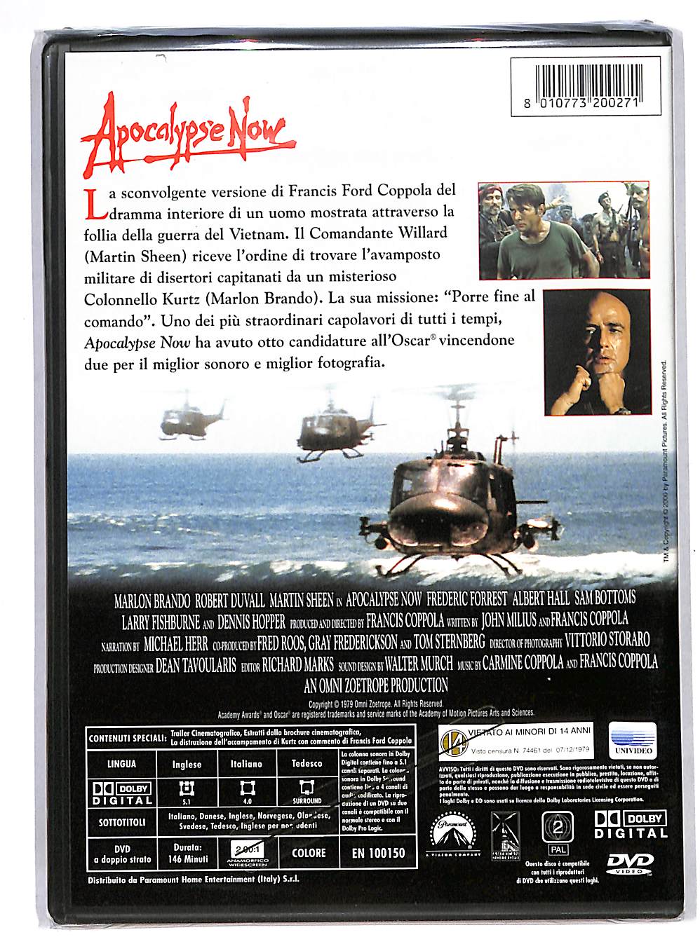 EBOND Apocalypse Now DVD DB782807