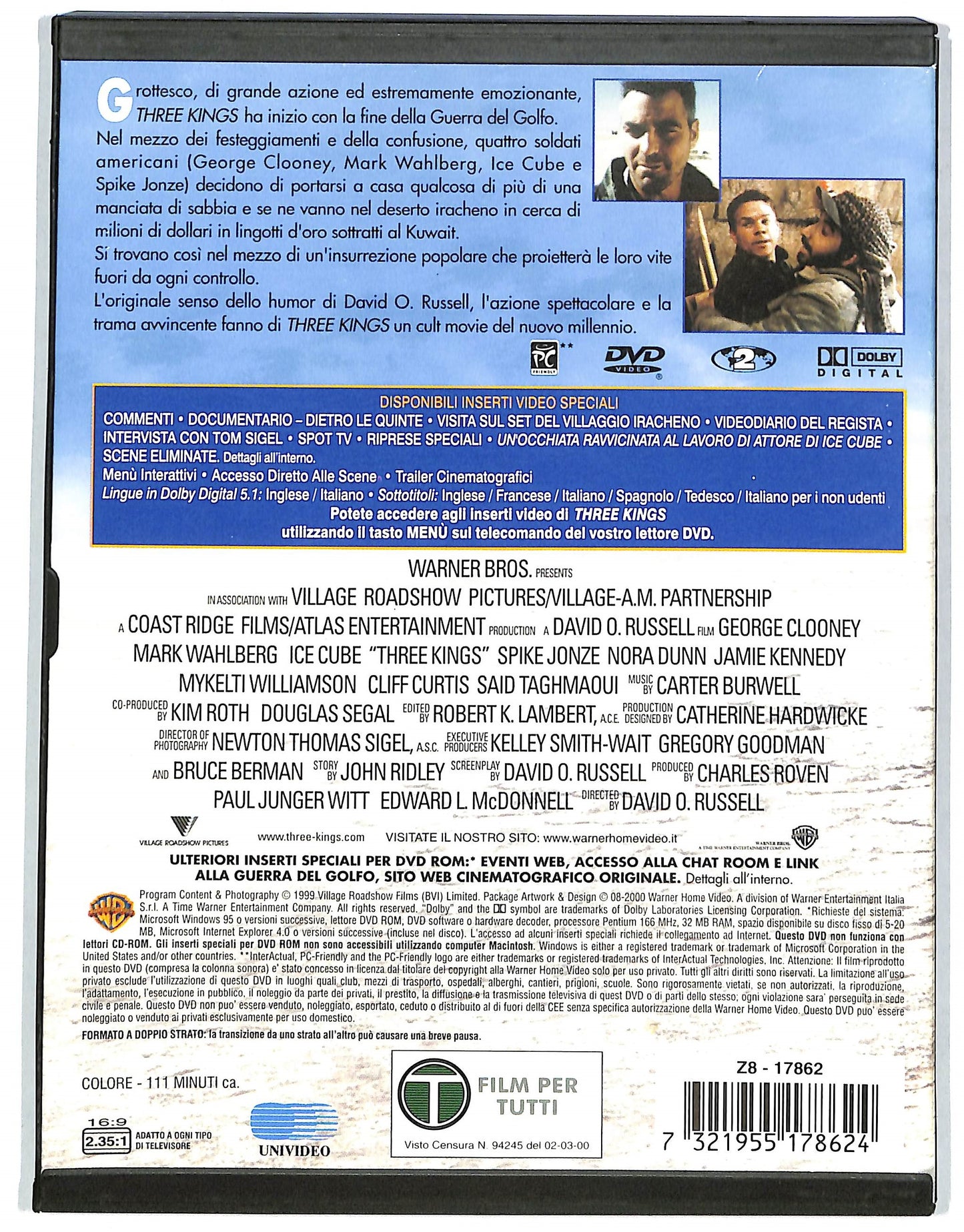 EBOND Three Kings SNAPPER DVD DB782828