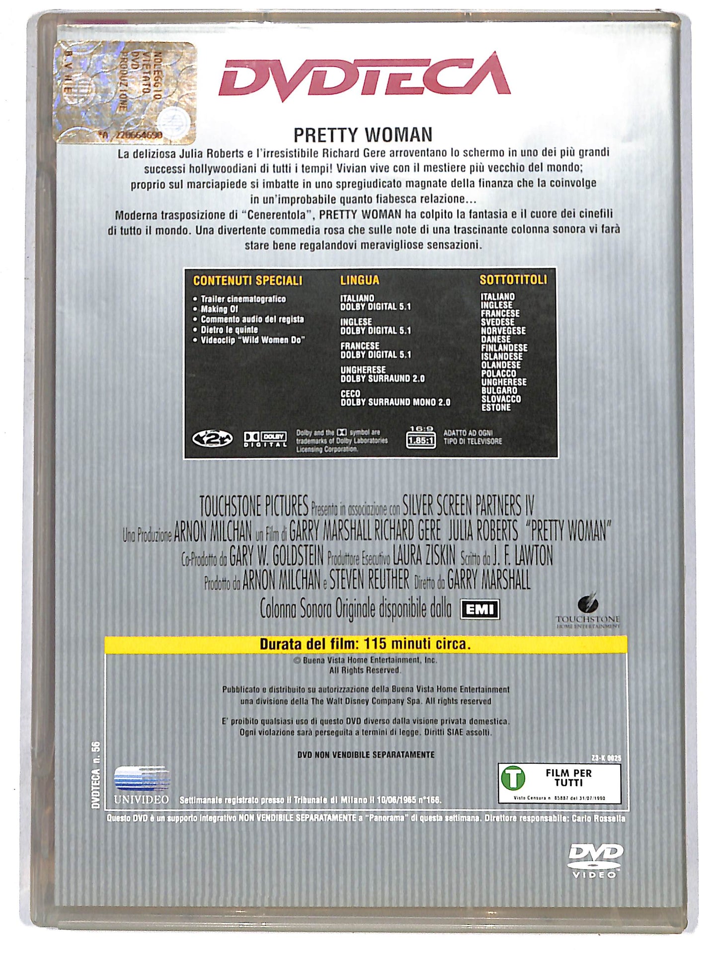 EBOND Pretty Woman EDITORIALE DVD DB783412