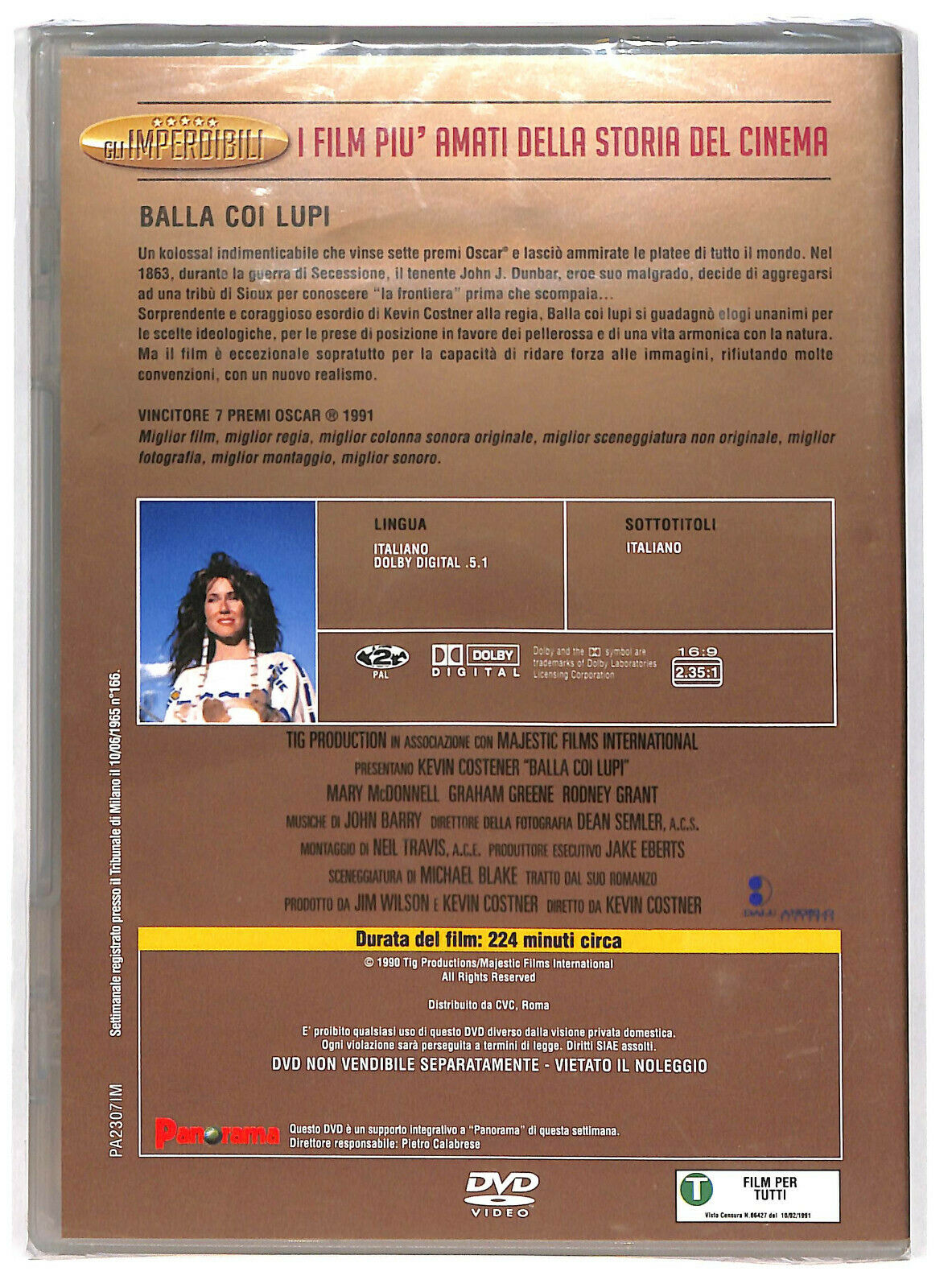 EBOND Balla Coi Lupi Editoriale DVD DB783418
