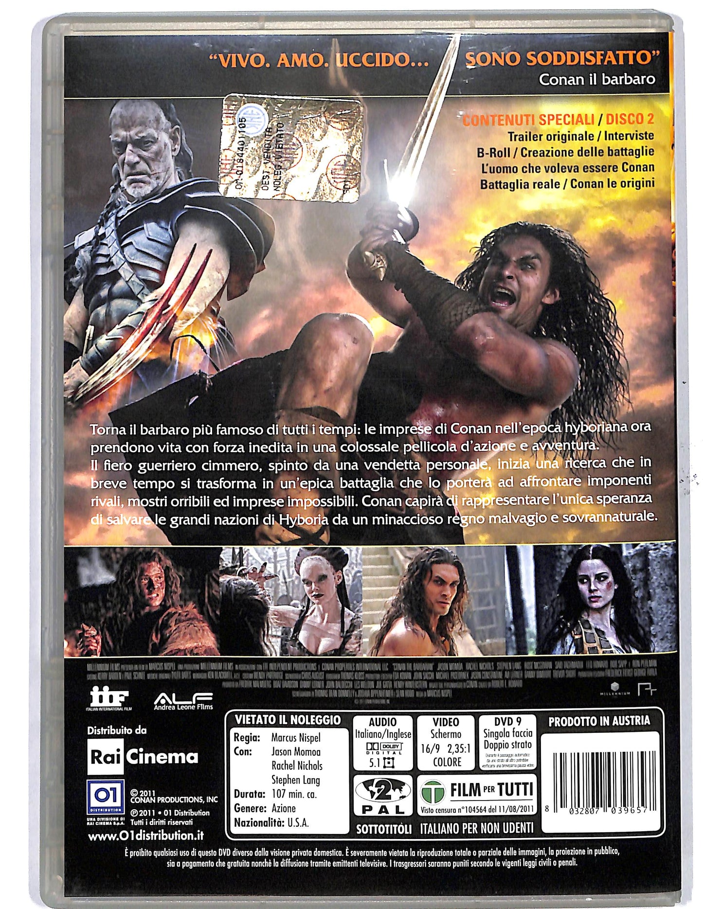 EBOND Conan The barbarian 3D DVD DB783419