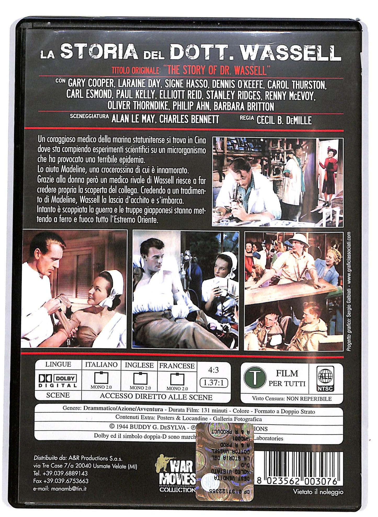 EBOND La storia del dottor Wassell DVD DB783421