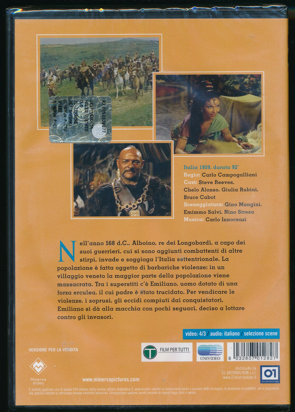 EBOND Il Terrore Dei Barbari DVD DB783433