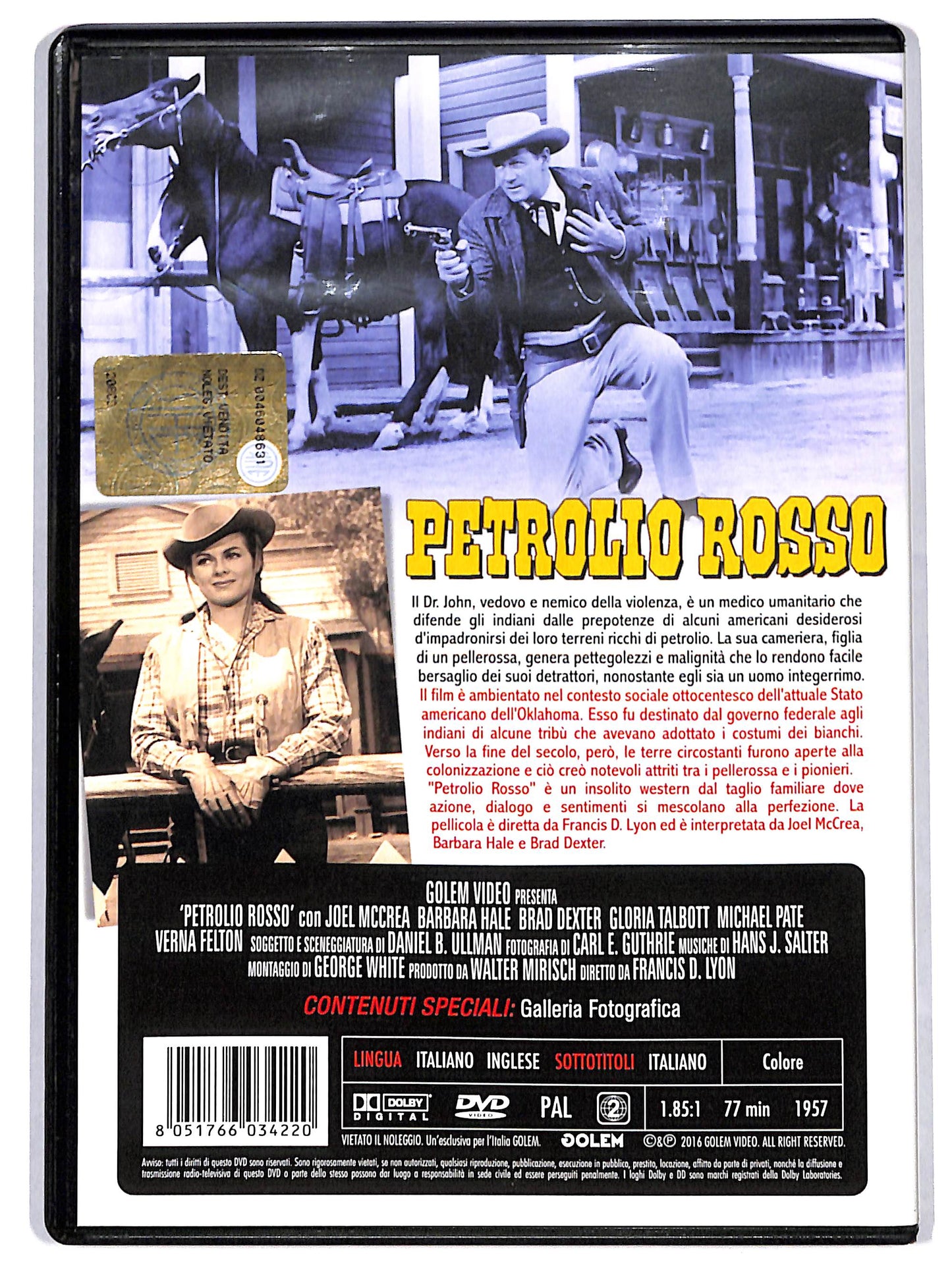 EBOND petrolio rosso DVD DB783459