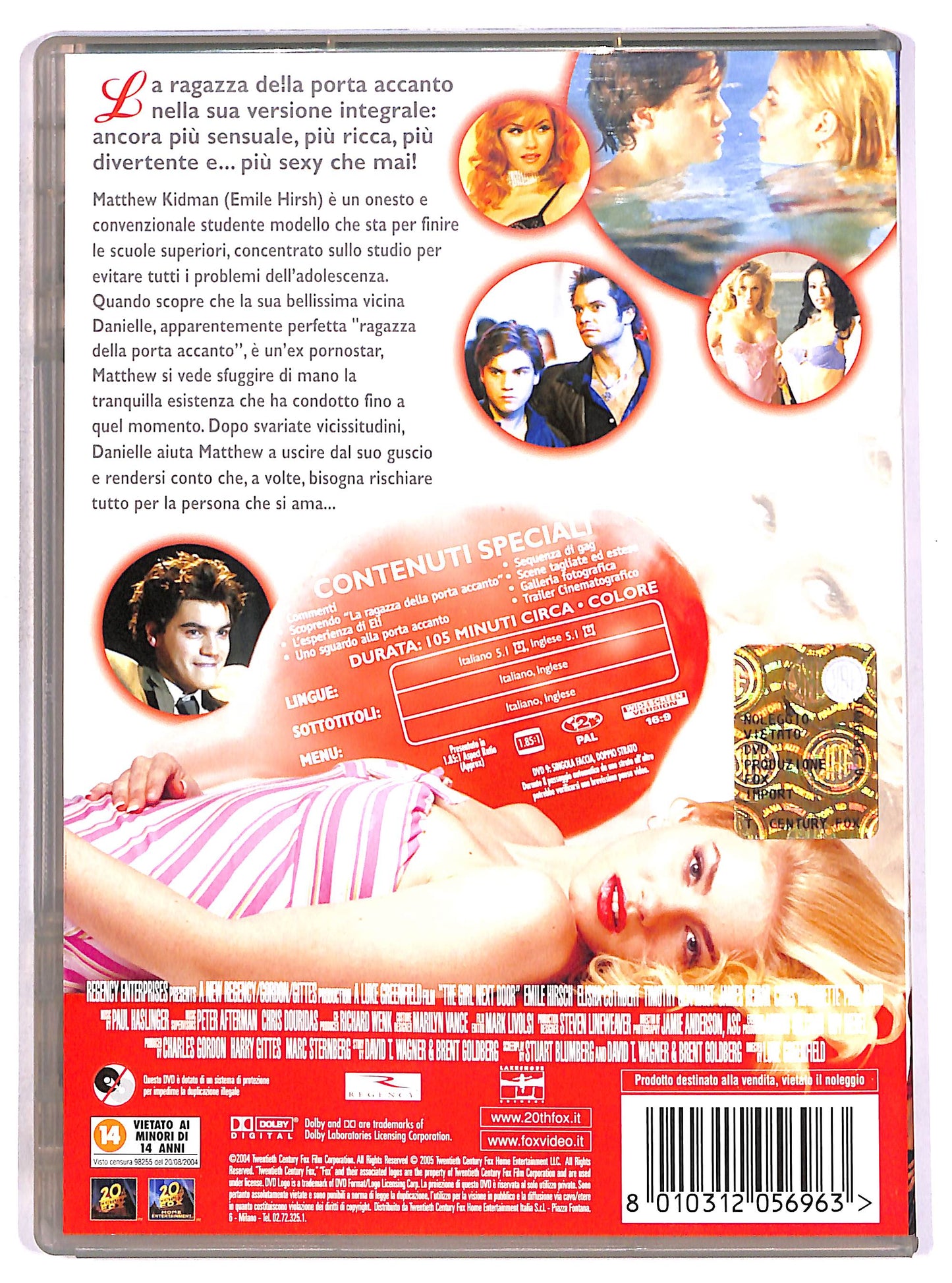 EBOND La ragazza della porta accanto DVD DB785935