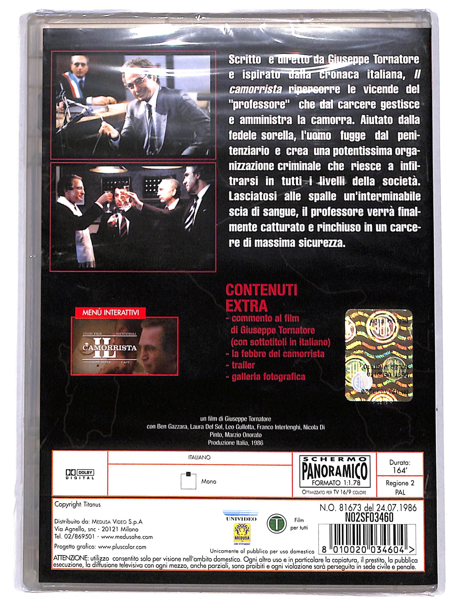 EBOND il camorrista DVD DB786125