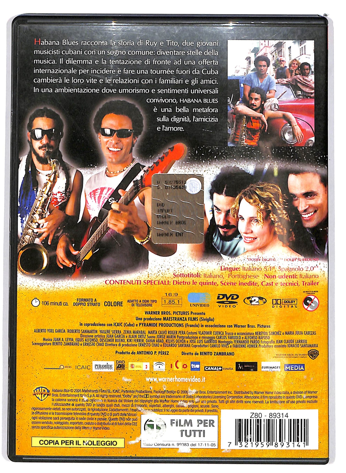 EBOND Habana Blues NOLEGGIO DVD DB786240