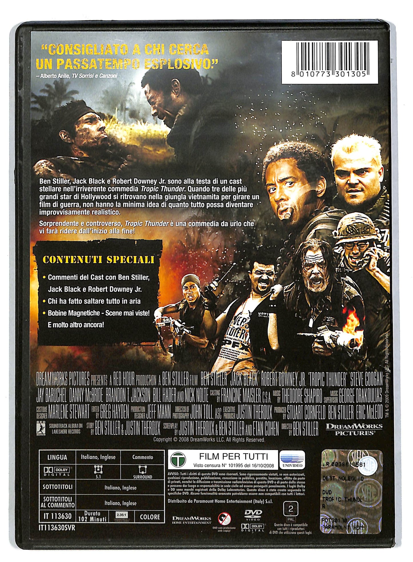 EBOND Tropic Tunder Ex Noleggio DVD DB786428