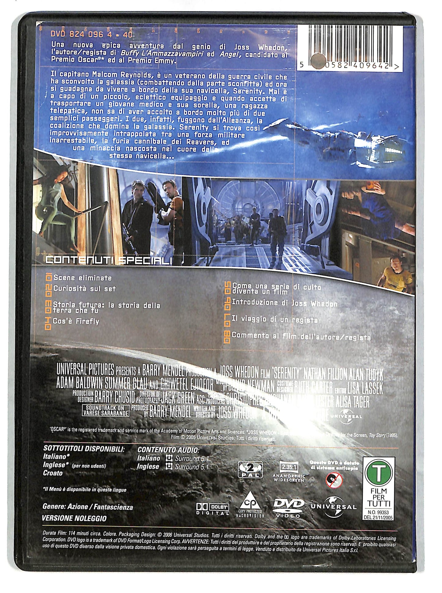EBOND Serenity Noleggio DVD DB786431