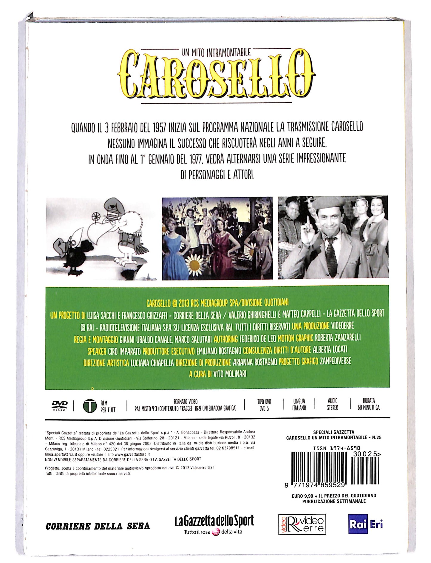 EBOND Carosello vol.25 slogan e macchiette senza tempo DVD DB786618