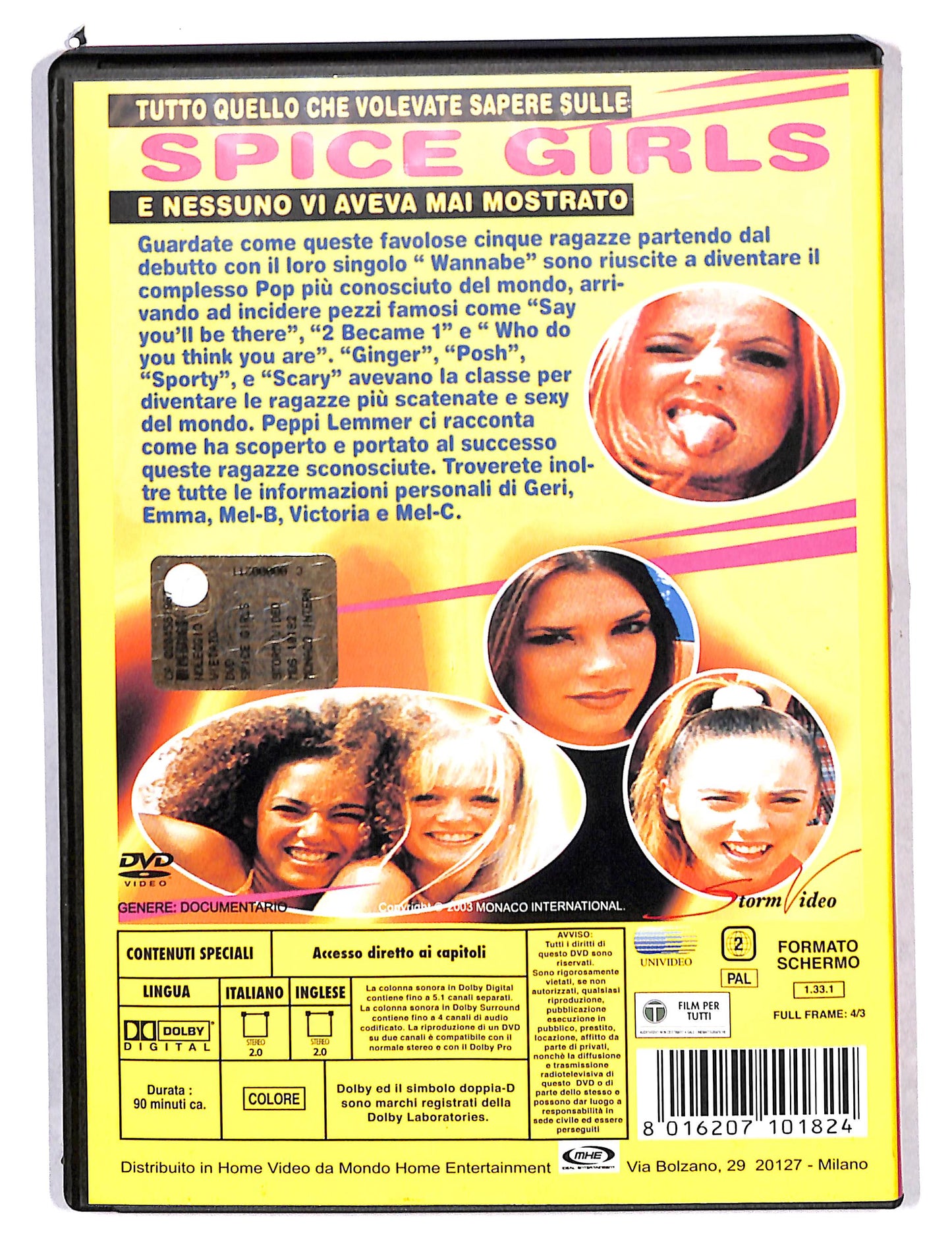 EBOND Spice Girls DVD DB786652