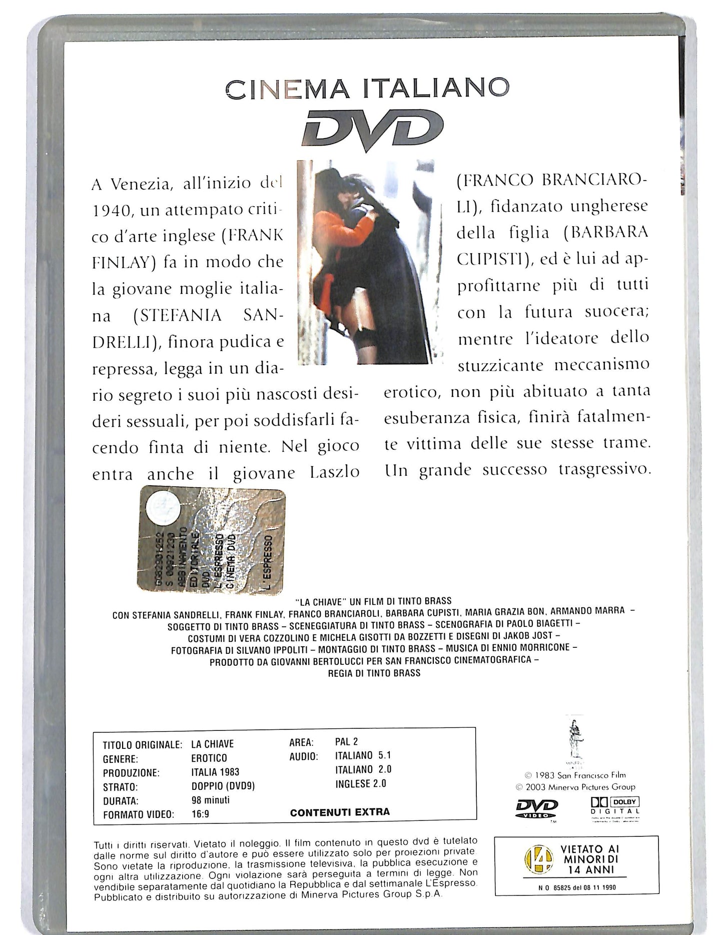 EBOND La chiave EDITORIALE DVD DB786859