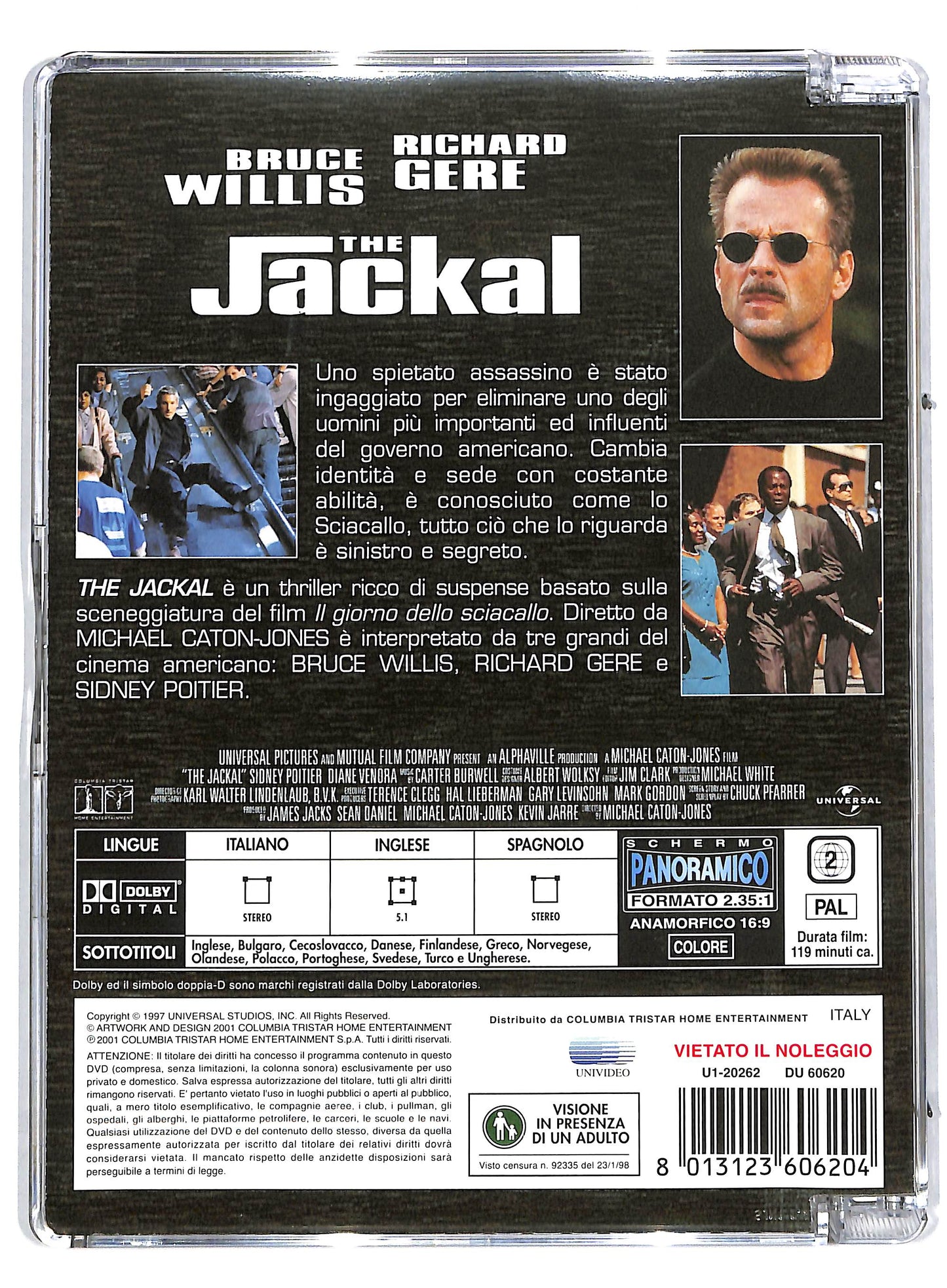 EBOND The jackal SJB DVD DB787149