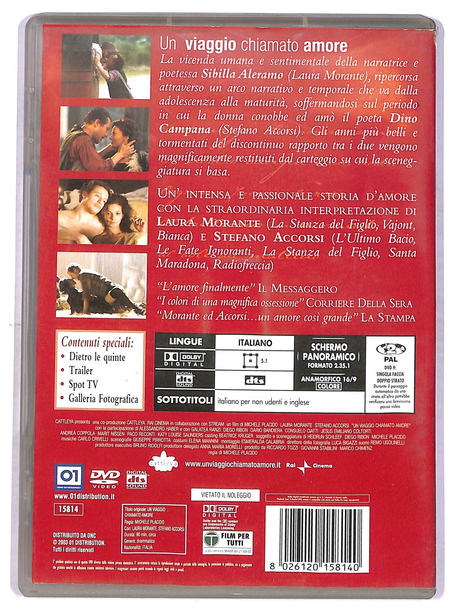 EBOND Un Viaggio Chiamato Amore DVD DB787156