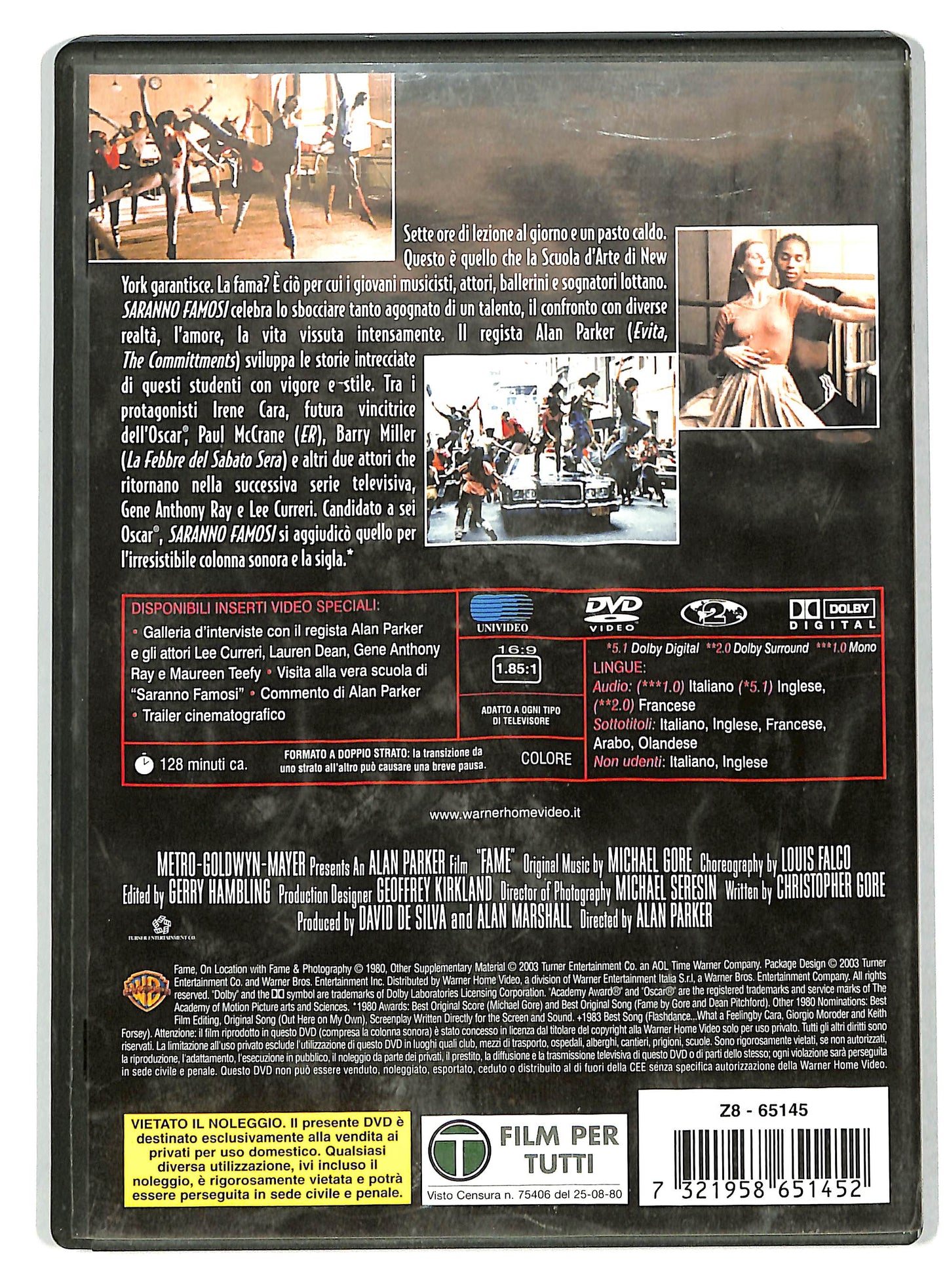 EBOND Saranno famosi DVD DB787164