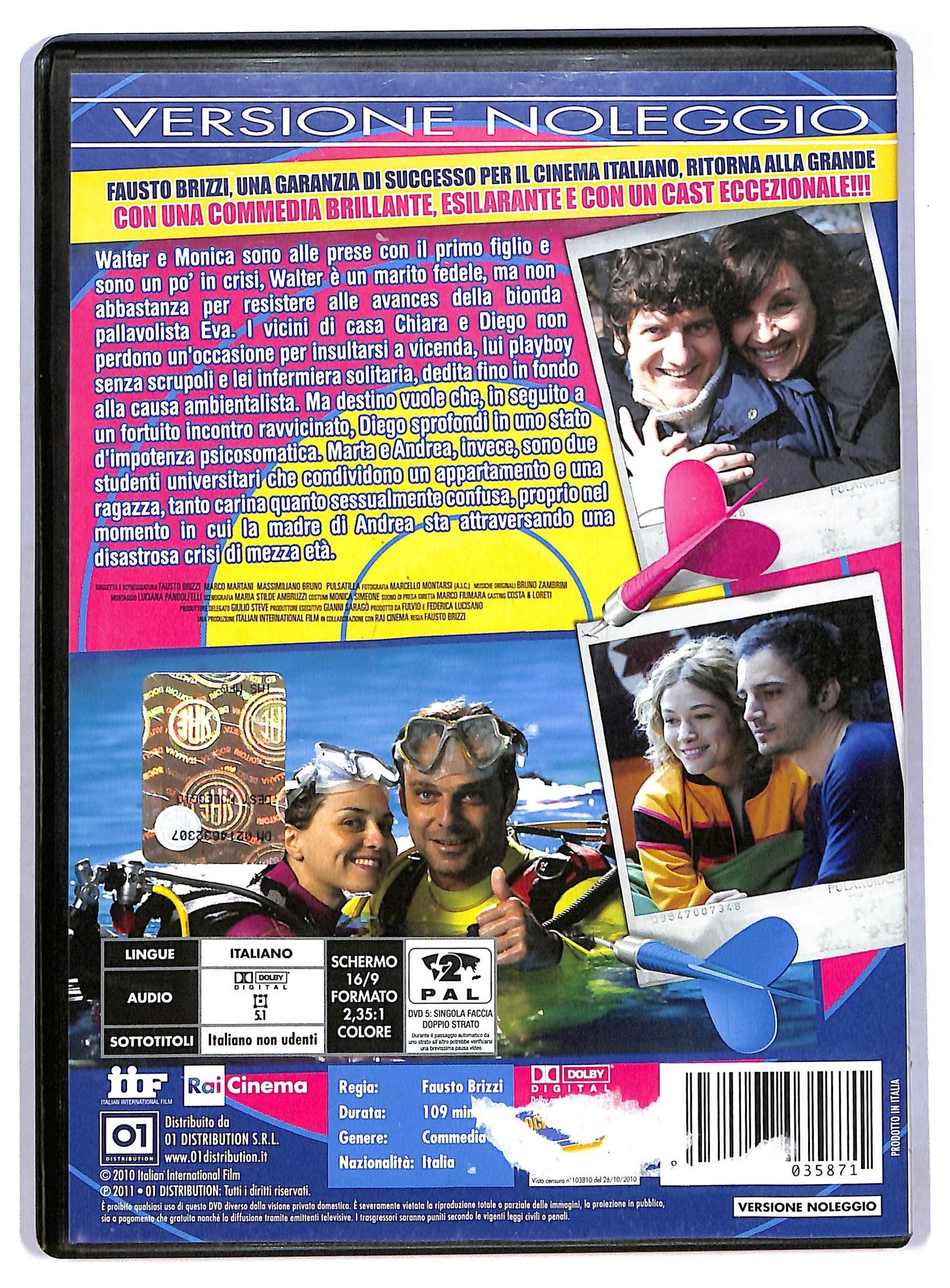 EBOND Maschi Contro Femmine NOLEGGIO DVD DB787606