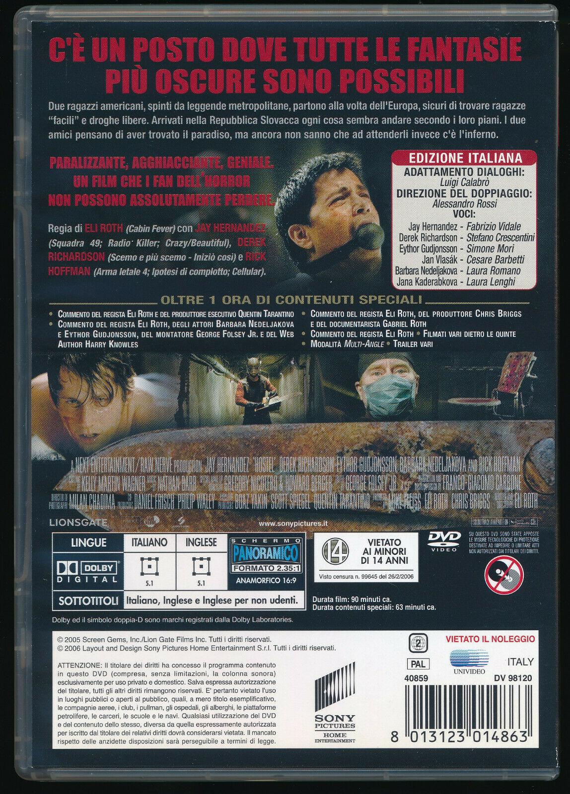 EBOND Hostel NOLEGGIO DVD DB787838