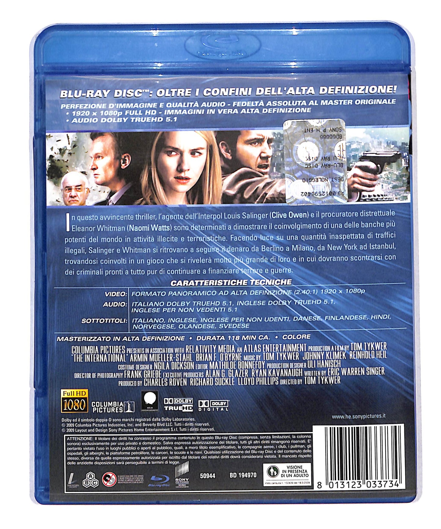 EBOND The international NOLEGGIO BLURAY DB787902
