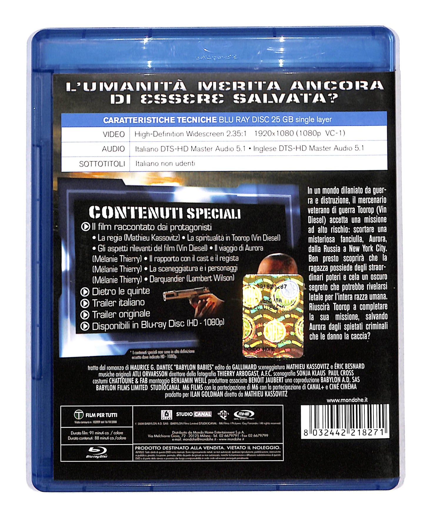 EBOND Babylon A.d BLURAY DB787917