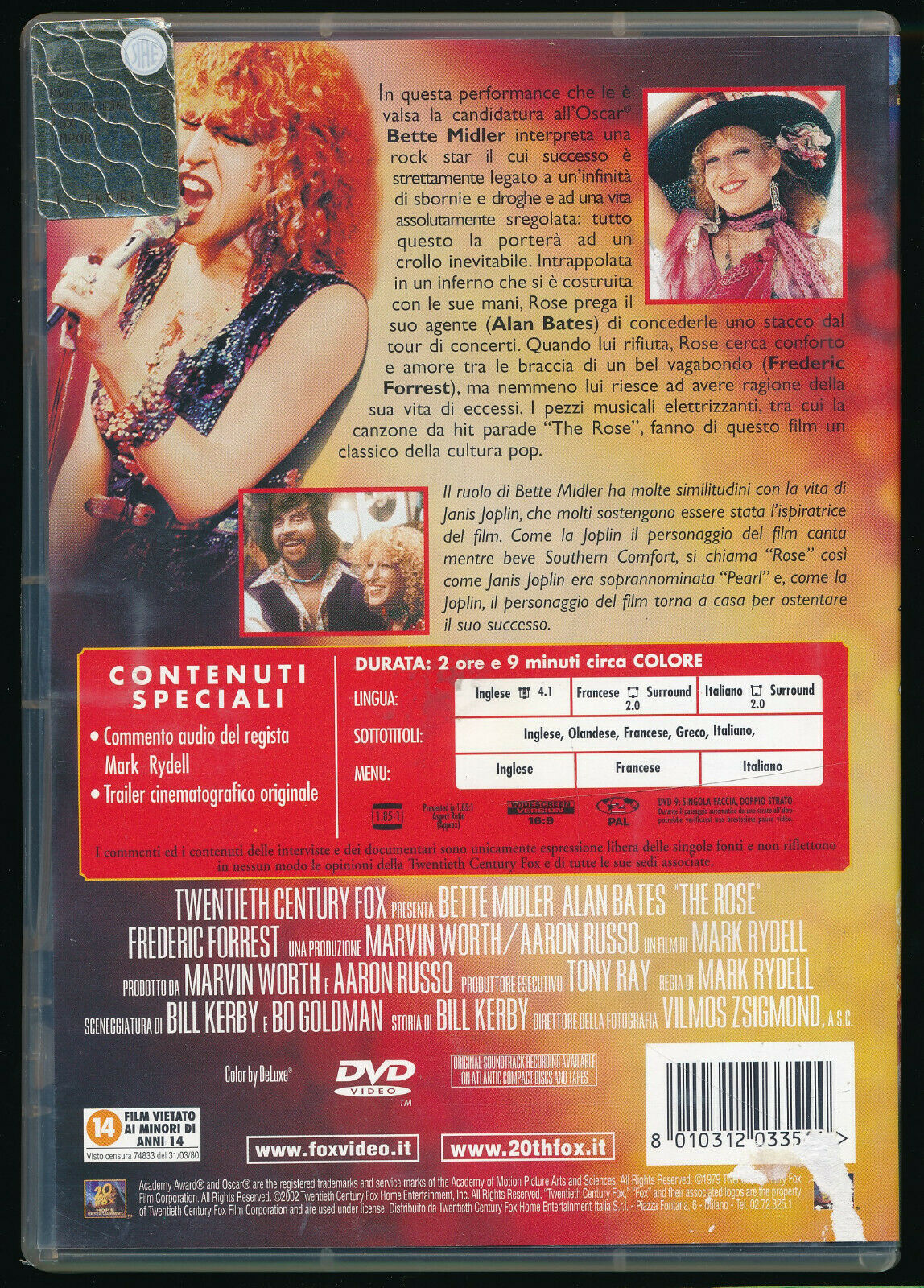 EBOND The Rose DVD DB788101